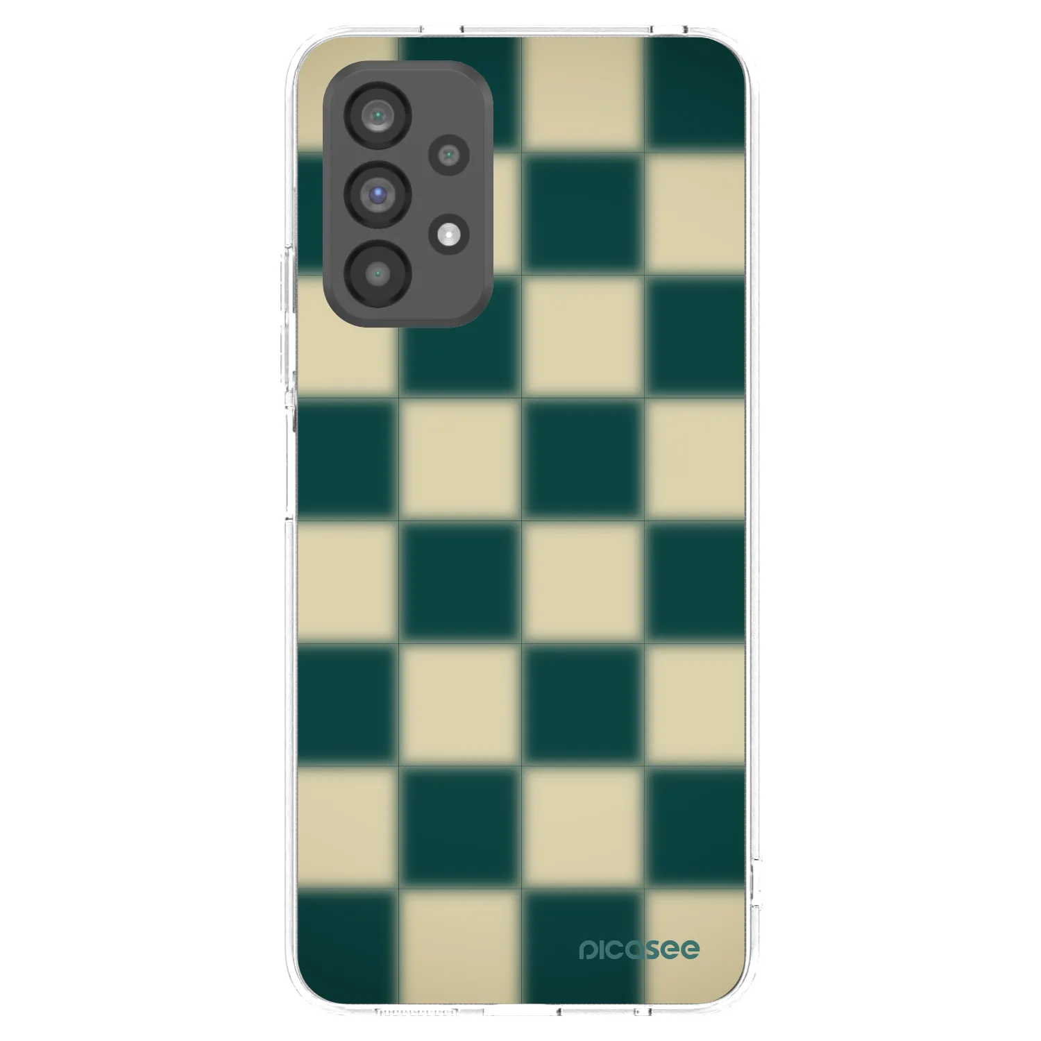 Picasee husă transparentă din silicon pentru Samsung Galaxy A73 5G - Shadow Chess