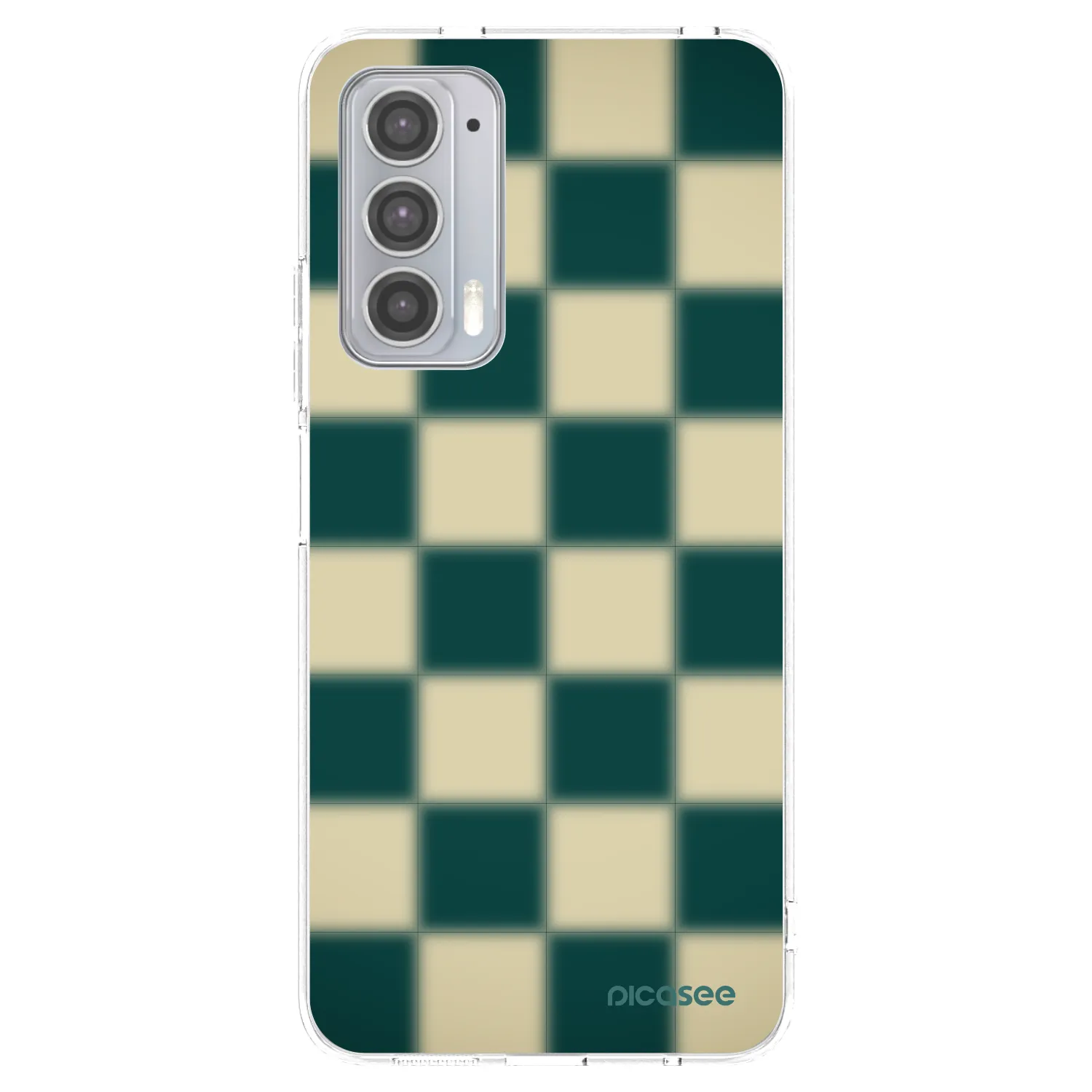 Picasee husă transparentă din silicon pentru Motorola Edge 20 - Shadow Chess