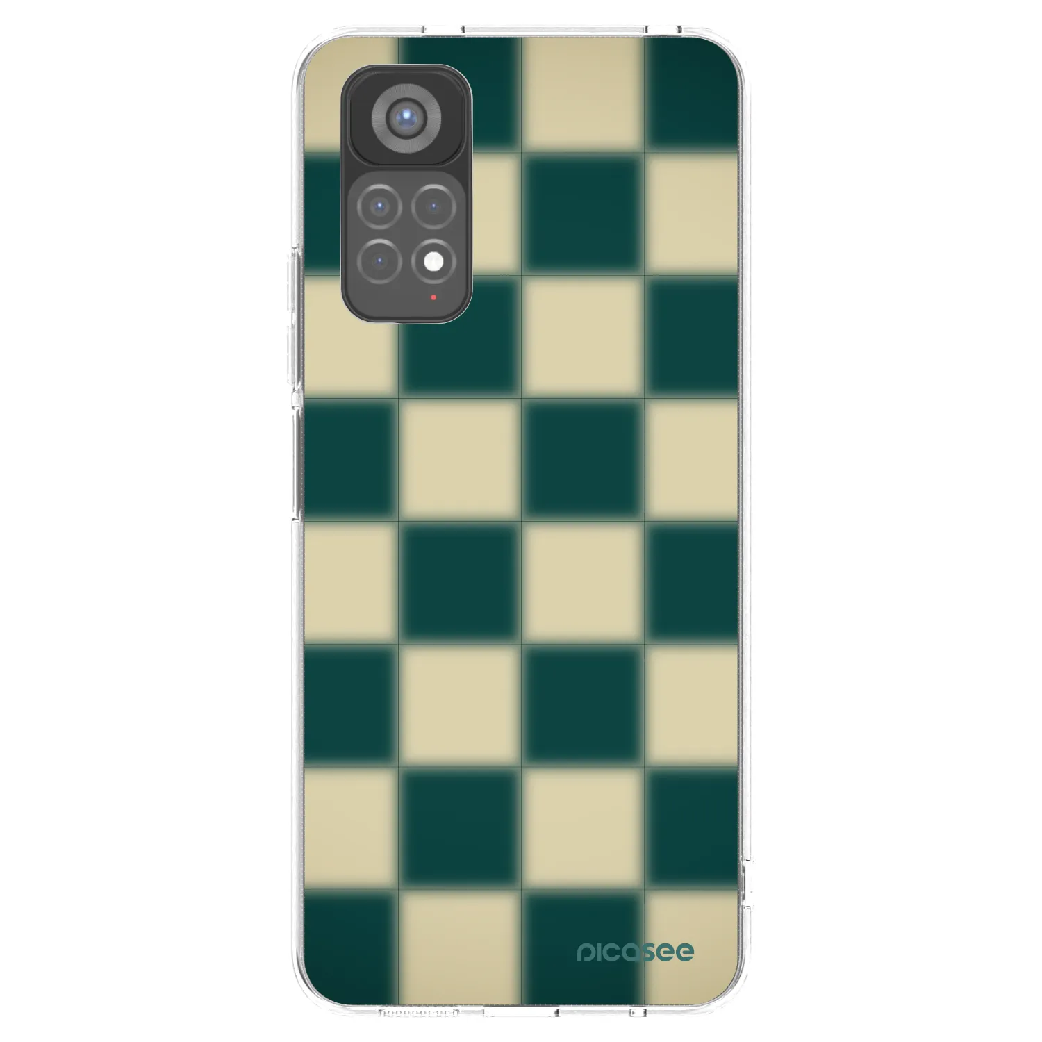 Picasee husă transparentă din silicon pentru Xiaomi Redmi Note 11S 5G - Shadow Chess
