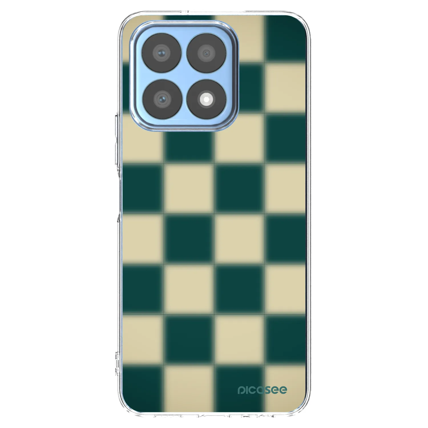 Picasee husă transparentă din silicon pentru Honor X8a - Shadow Chess