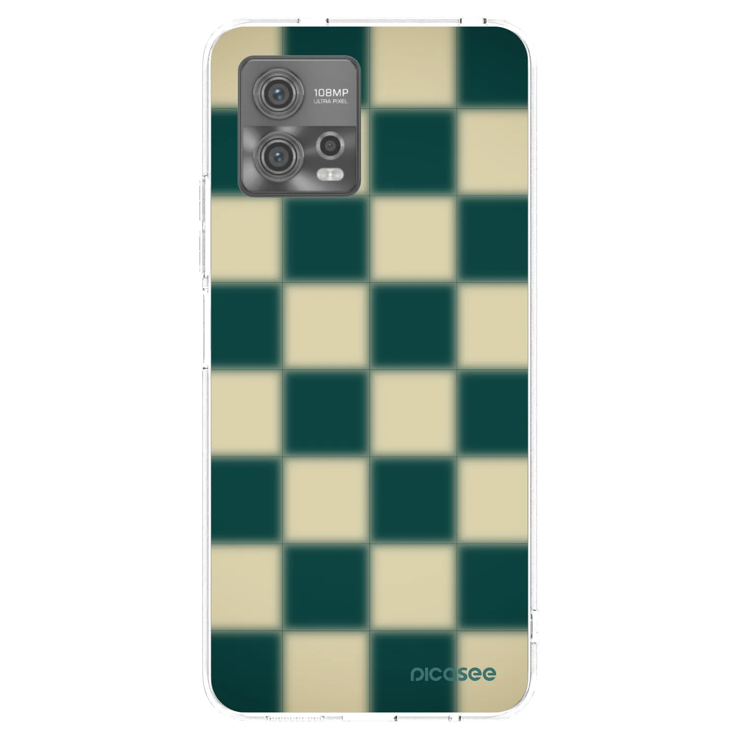 Picasee husă transparentă din silicon pentru Motorola Moto G72 - Shadow Chess