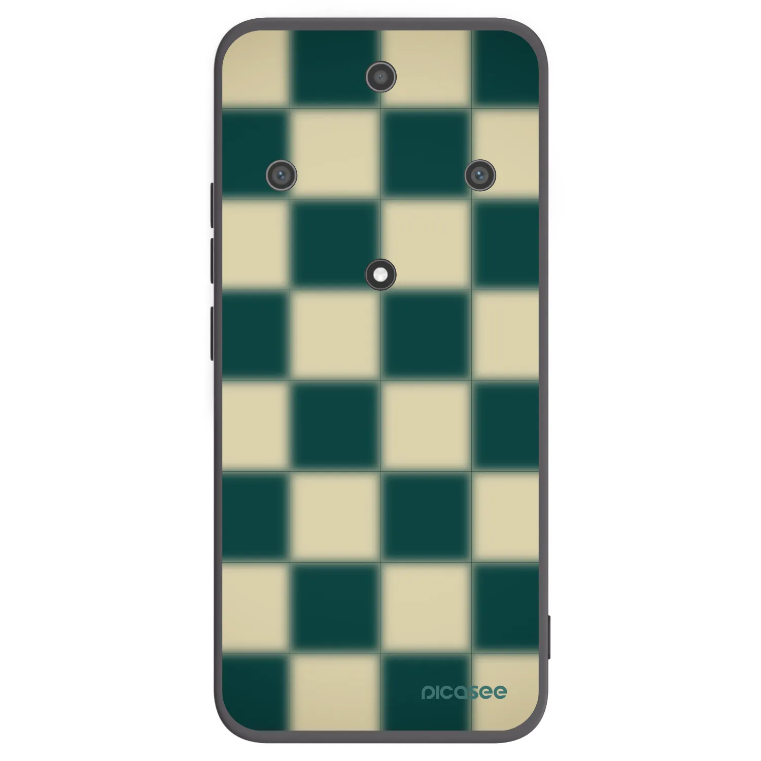 Picasee husă neagră din silicon pentru Honor Magic5 Lite 5G - Shadow Chess