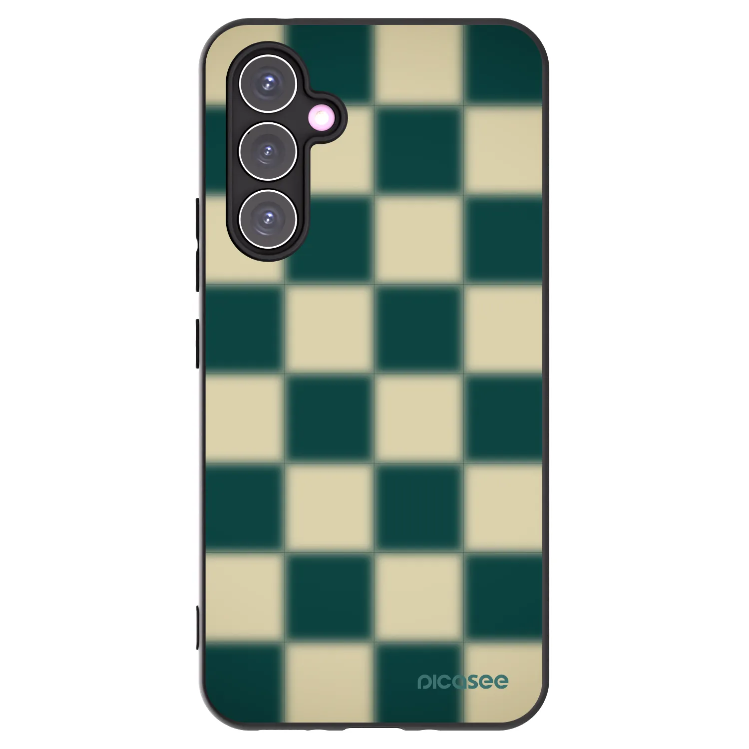 Picasee husă neagră din silicon pentru Samsung Galaxy A54 5G A546B - Shadow Chess