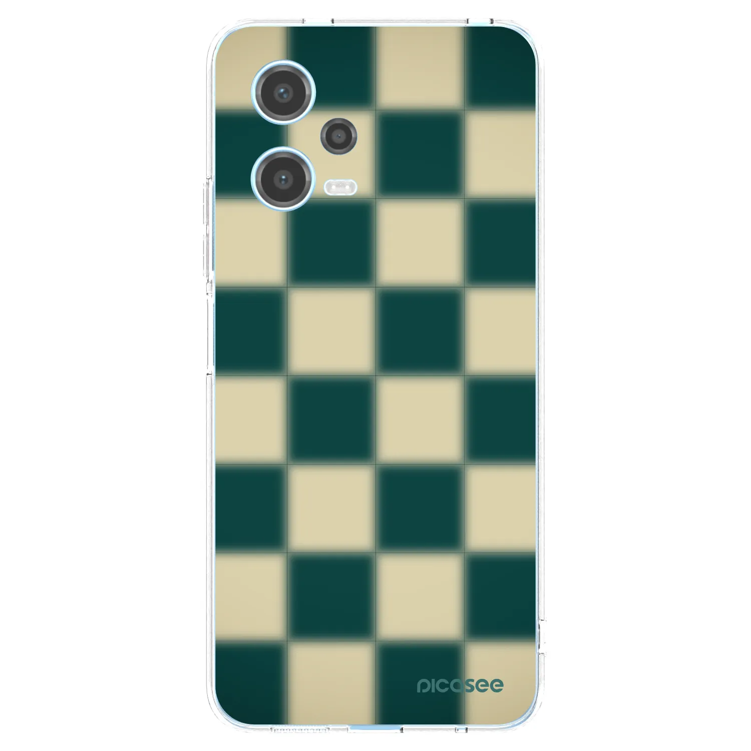 Picasee husă transparentă din silicon pentru Xiaomi Redmi Note 12 5G - Shadow Chess