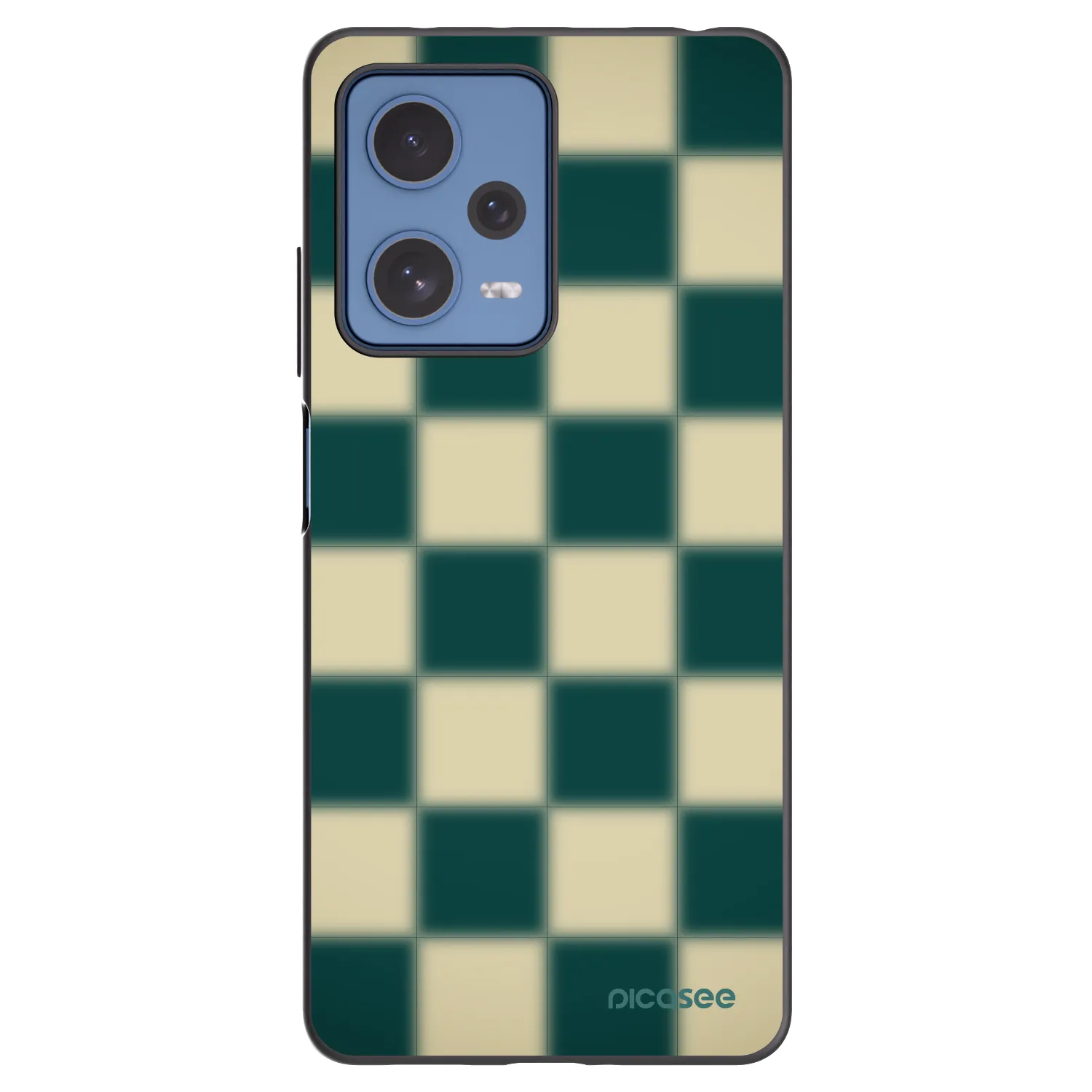Picasee husă neagră din silicon pentru Xiaomi Redmi Note 12 Pro 5G - Shadow Chess
