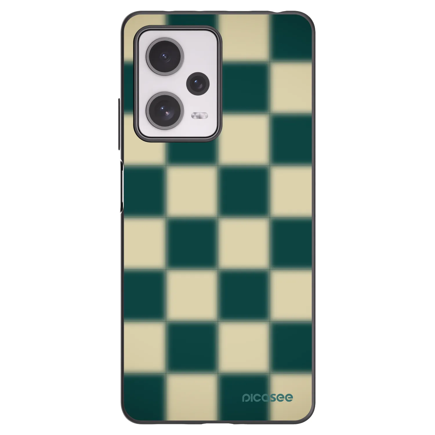 Picasee husă neagră din silicon pentru Xiaomi Redmi Note 12 Pro+ 5G - Shadow Chess