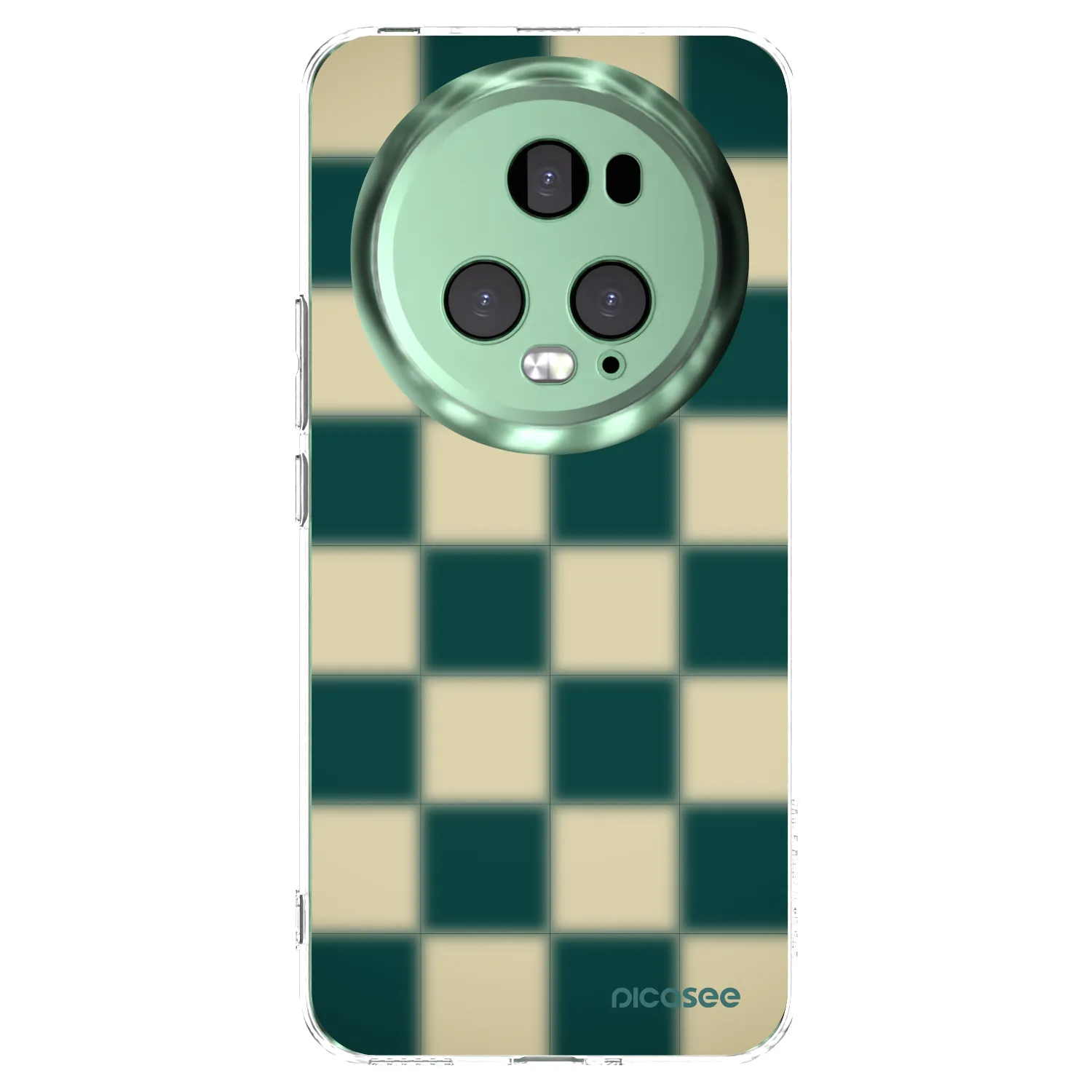 Picasee husă transparentă din silicon pentru Honor Magic5 Pro - Shadow Chess
