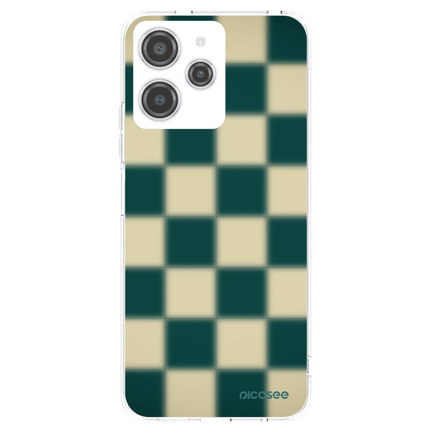 Picasee husă transparentă din silicon pentru Xiaomi Redmi 12 4G - Shadow Chess