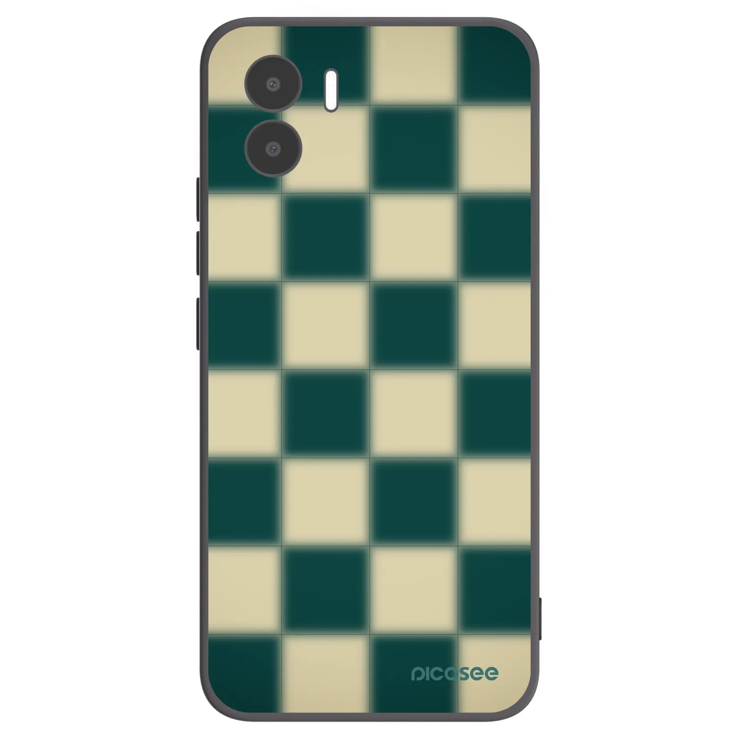 Picasee husă neagră din silicon pentru Xiaomi Redmi A2 - Shadow Chess