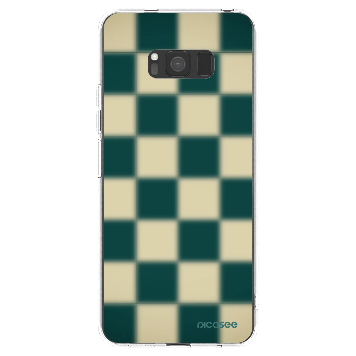 Picasee husă transparentă din silicon pentru Samsung Galaxy S8 G950F - Shadow Chess