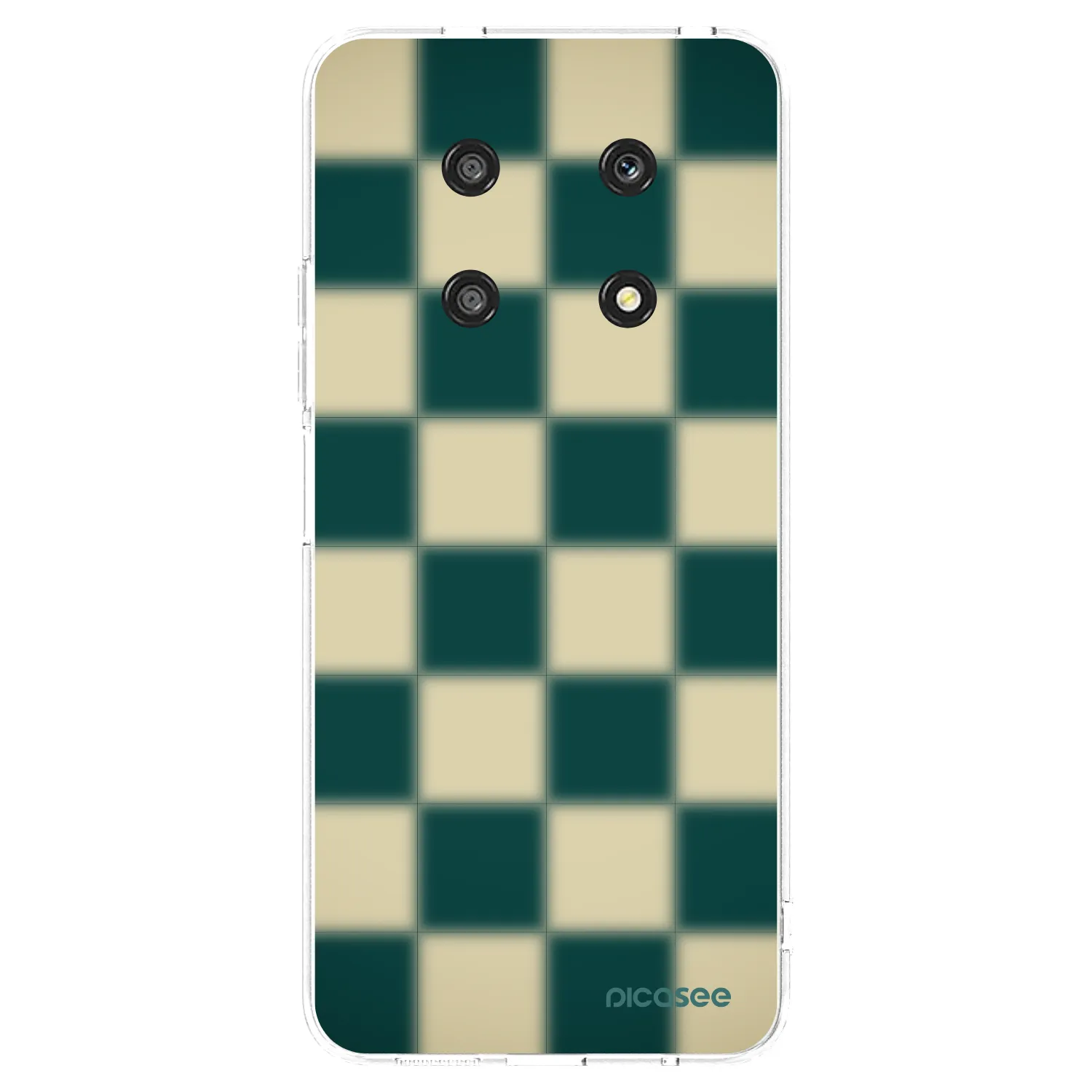 Picasee husă transparentă din silicon pentru Honor Magic4 Lite 5G - Shadow Chess