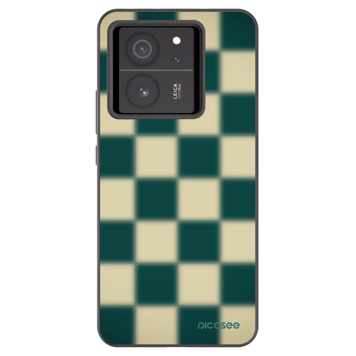 Picasee husă neagră din silicon pentru Xiaomi 13T - Shadow Chess