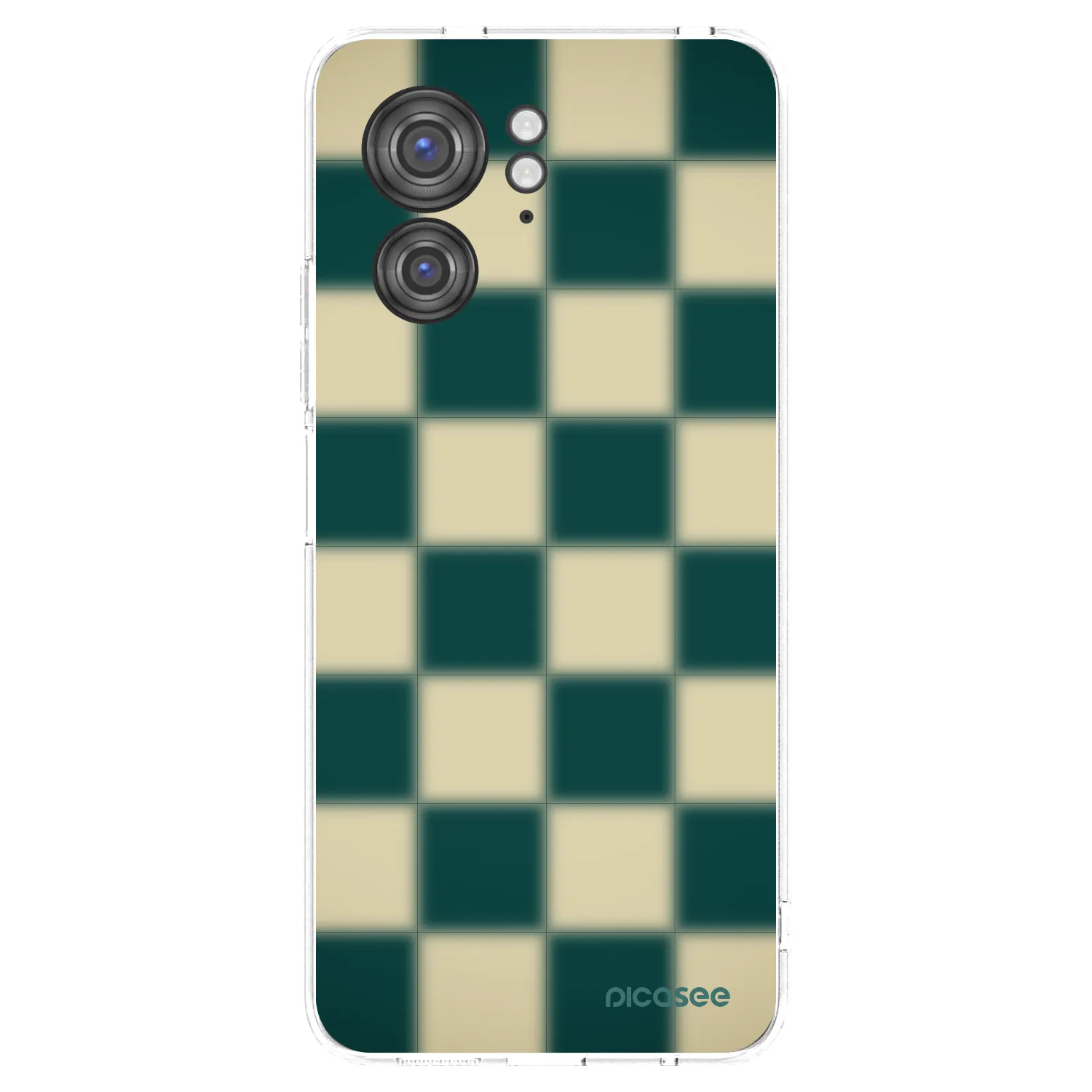 Picasee husă transparentă din silicon pentru Motorola Edge 40 - Shadow Chess