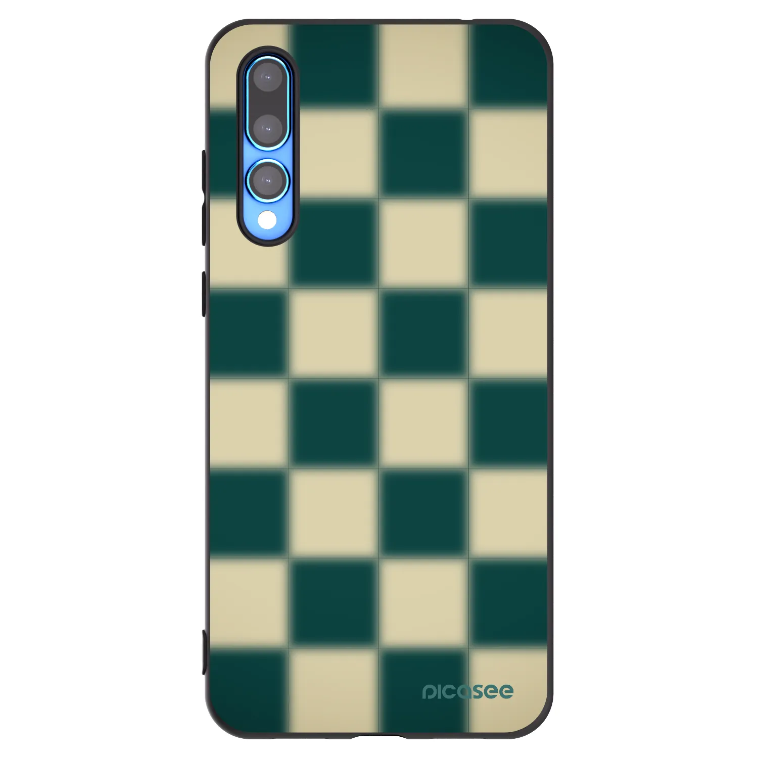Picasee husă neagră din silicon pentru Huawei P20 Pro - Shadow Chess