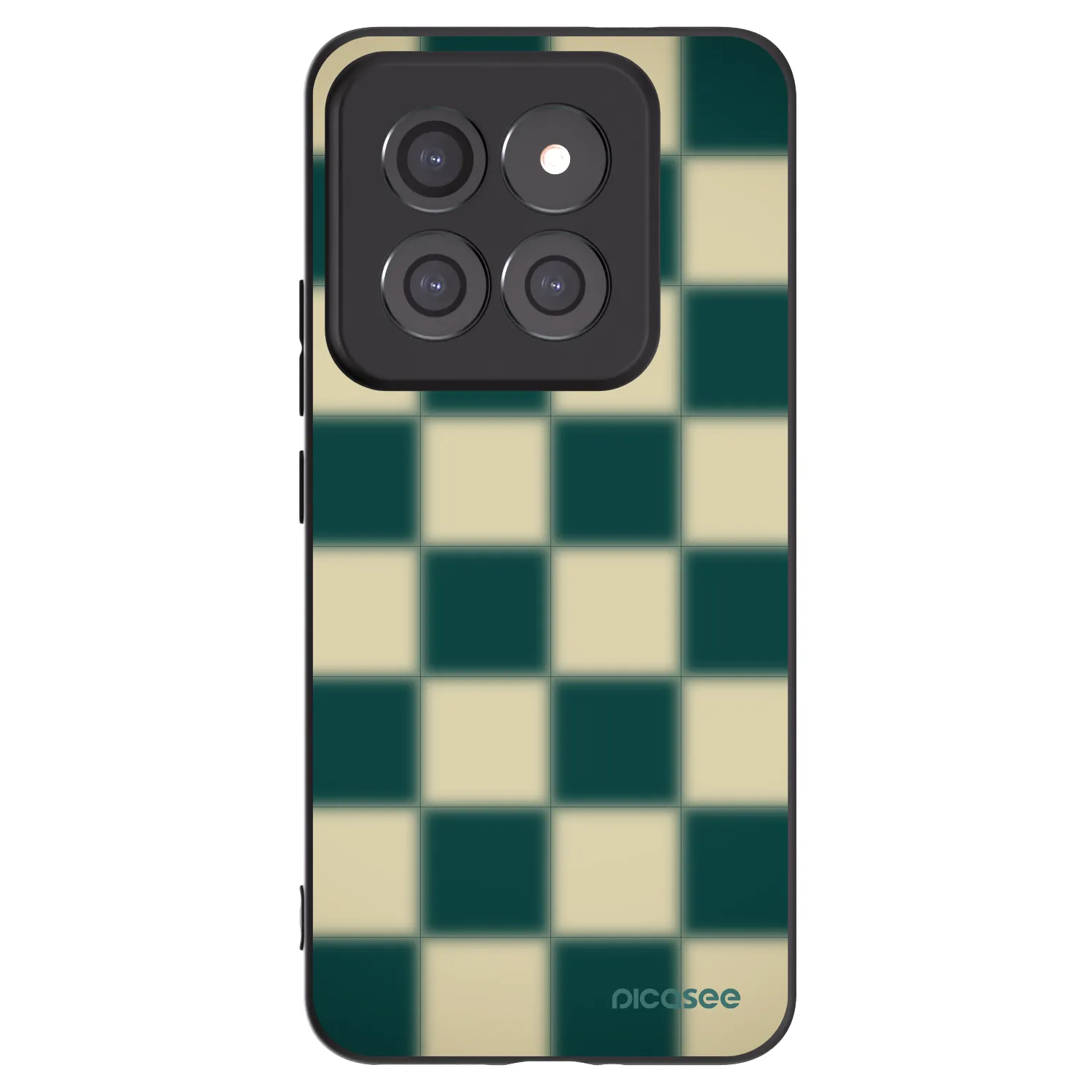 Picasee husă neagră din silicon pentru Xiaomi 14 Pro - Shadow Chess