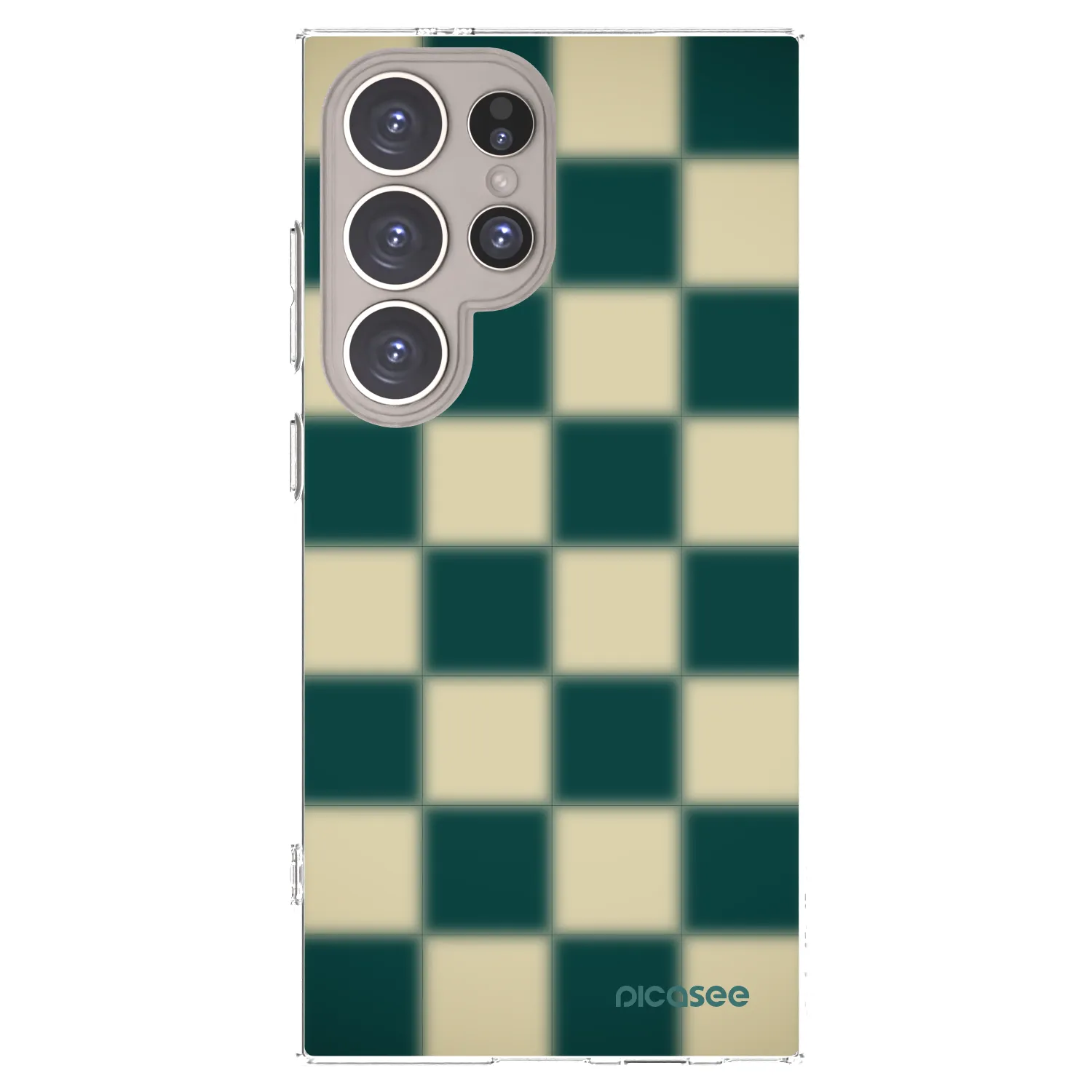 Picasee husă transparentă din silicon pentru Samsung Galaxy S24 Ultra S928B 5G - Shadow Chess