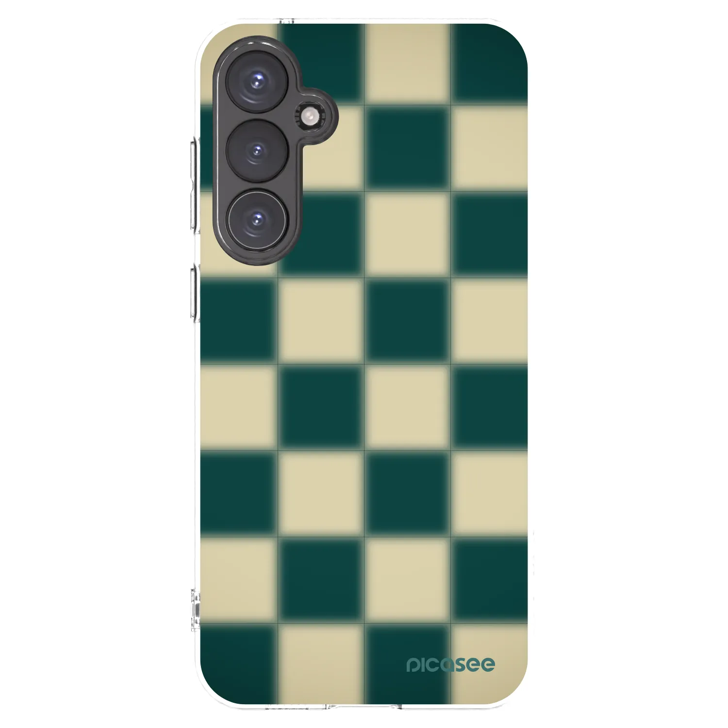 Picasee husă transparentă din silicon pentru Samsung Galaxy S23 FE S711B - Shadow Chess