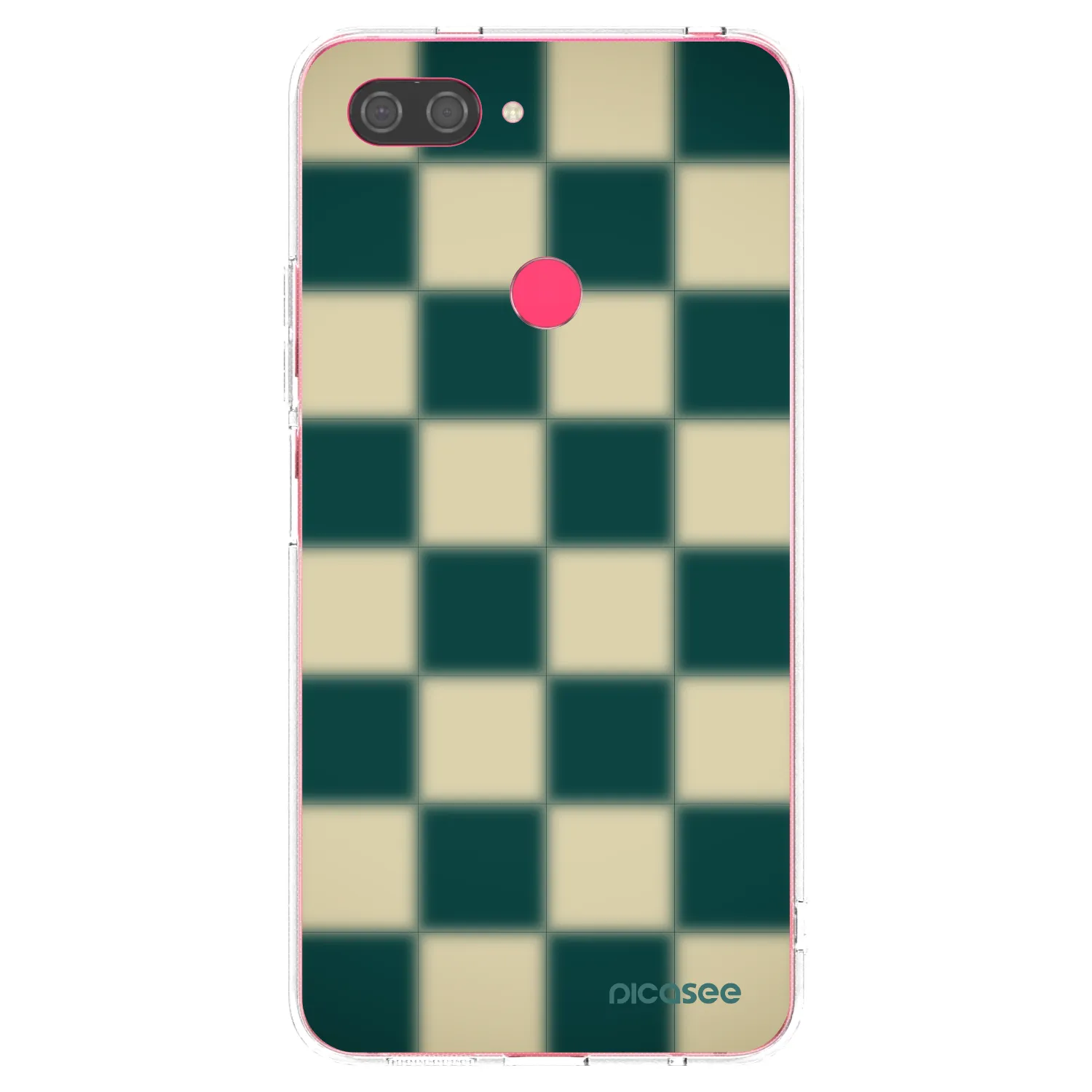 Picasee husă transparentă din silicon pentru Xiaomi Mi 8 Lite - Shadow Chess