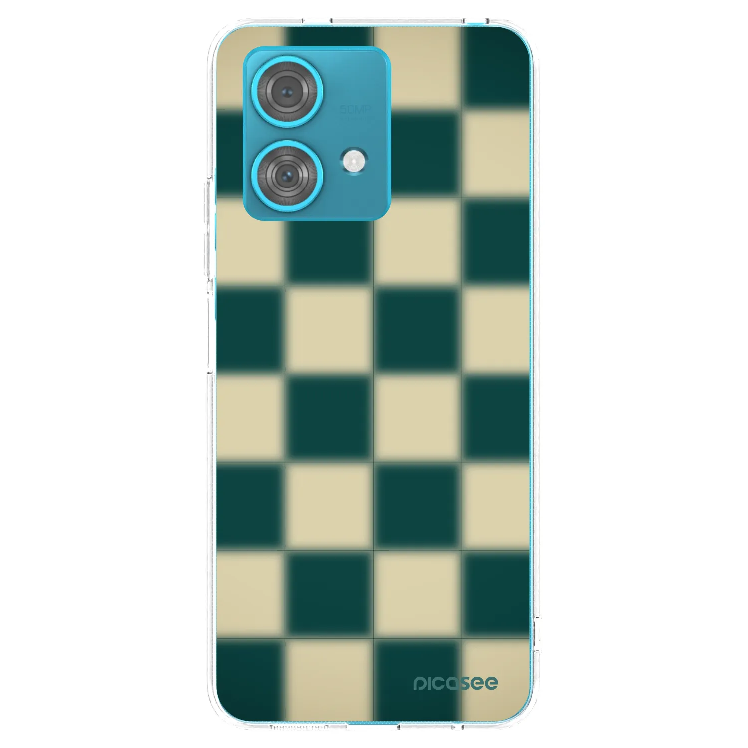 Picasee husă transparentă din silicon pentru Motorola Edge 40 Neo - Shadow Chess