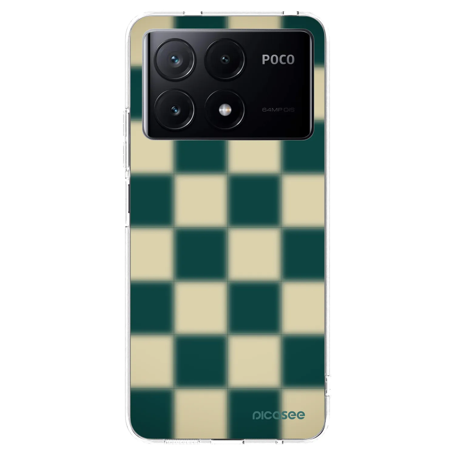 Picasee husă transparentă din silicon pentru Xiaomi Poco X6 Pro - Shadow Chess