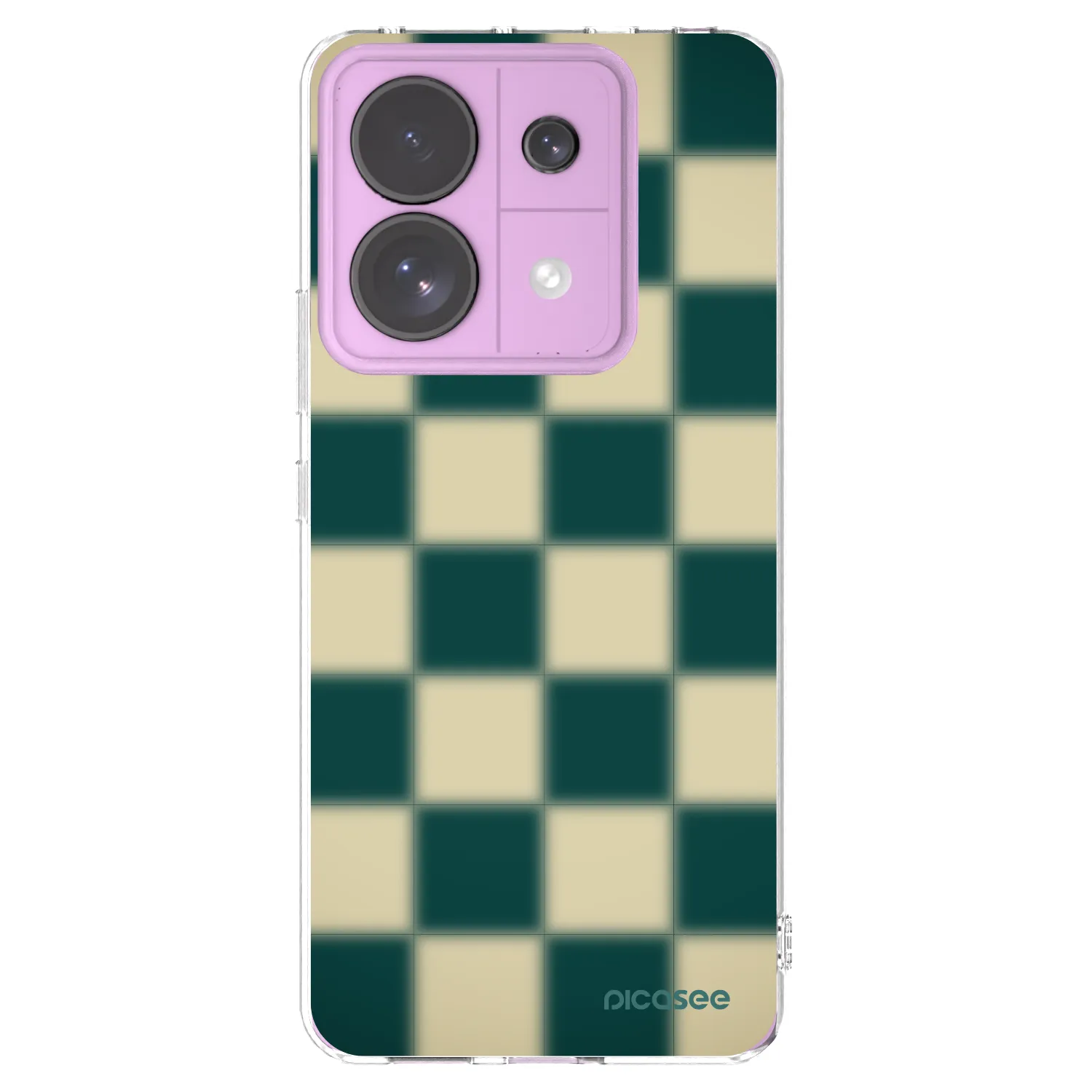 Picasee husă transparentă din silicon pentru Xiaomi Redmi Note 13 Pro 5G - Shadow Chess