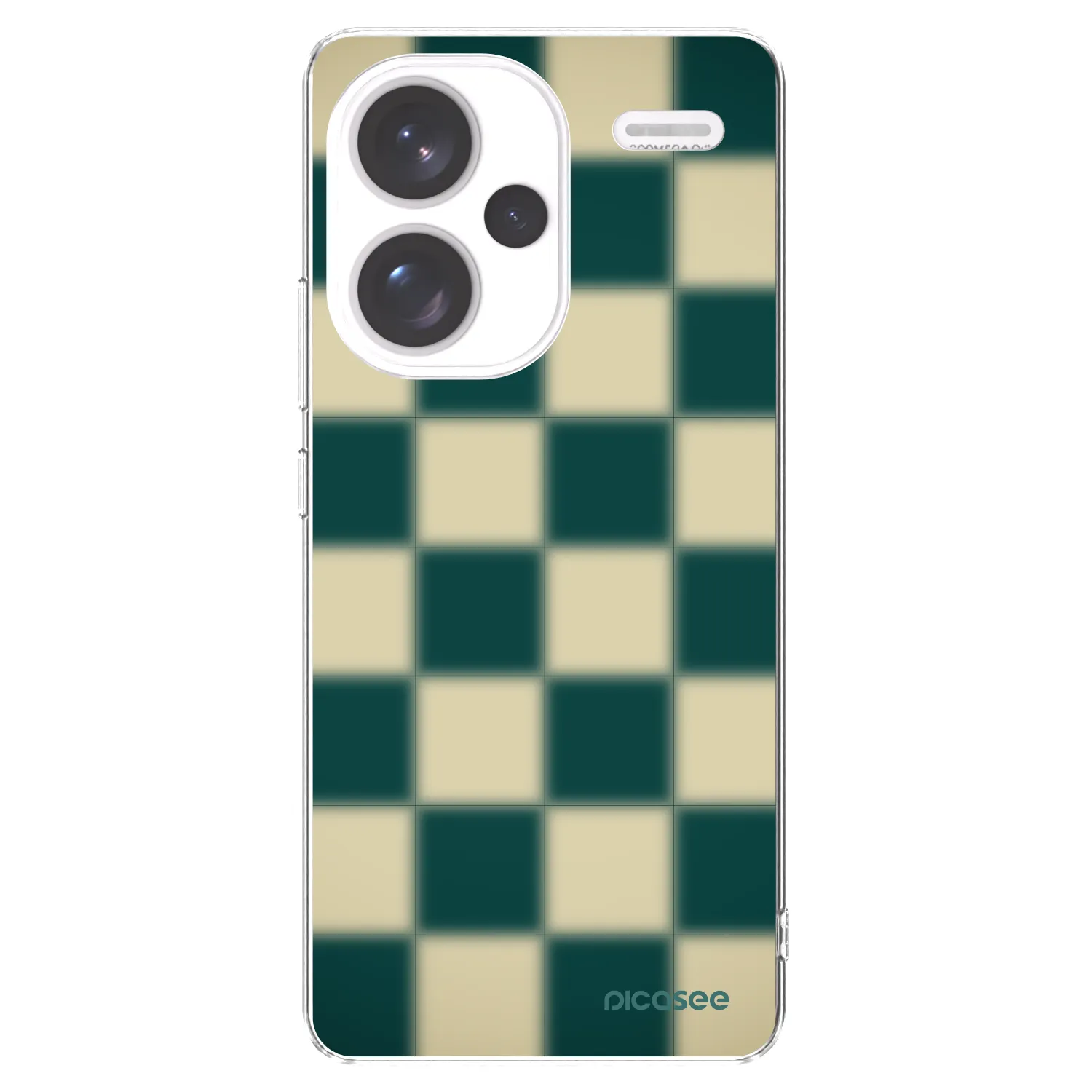 Picasee husă transparentă din silicon pentru Xiaomi Redmi Note 13 Pro+ 5G - Shadow Chess