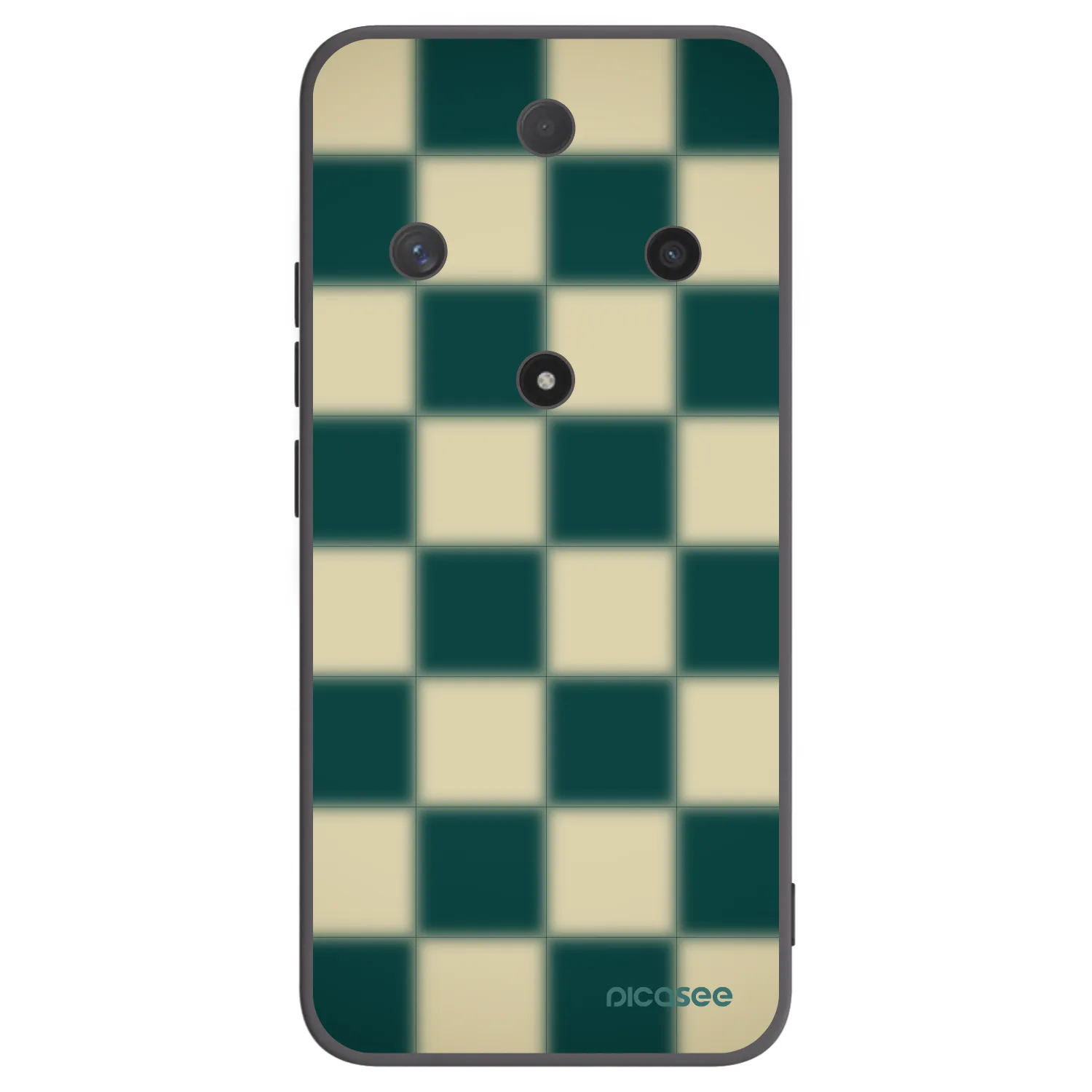 Picasee husă neagră din silicon pentru Honor Magic6 Lite 5G - Shadow Chess