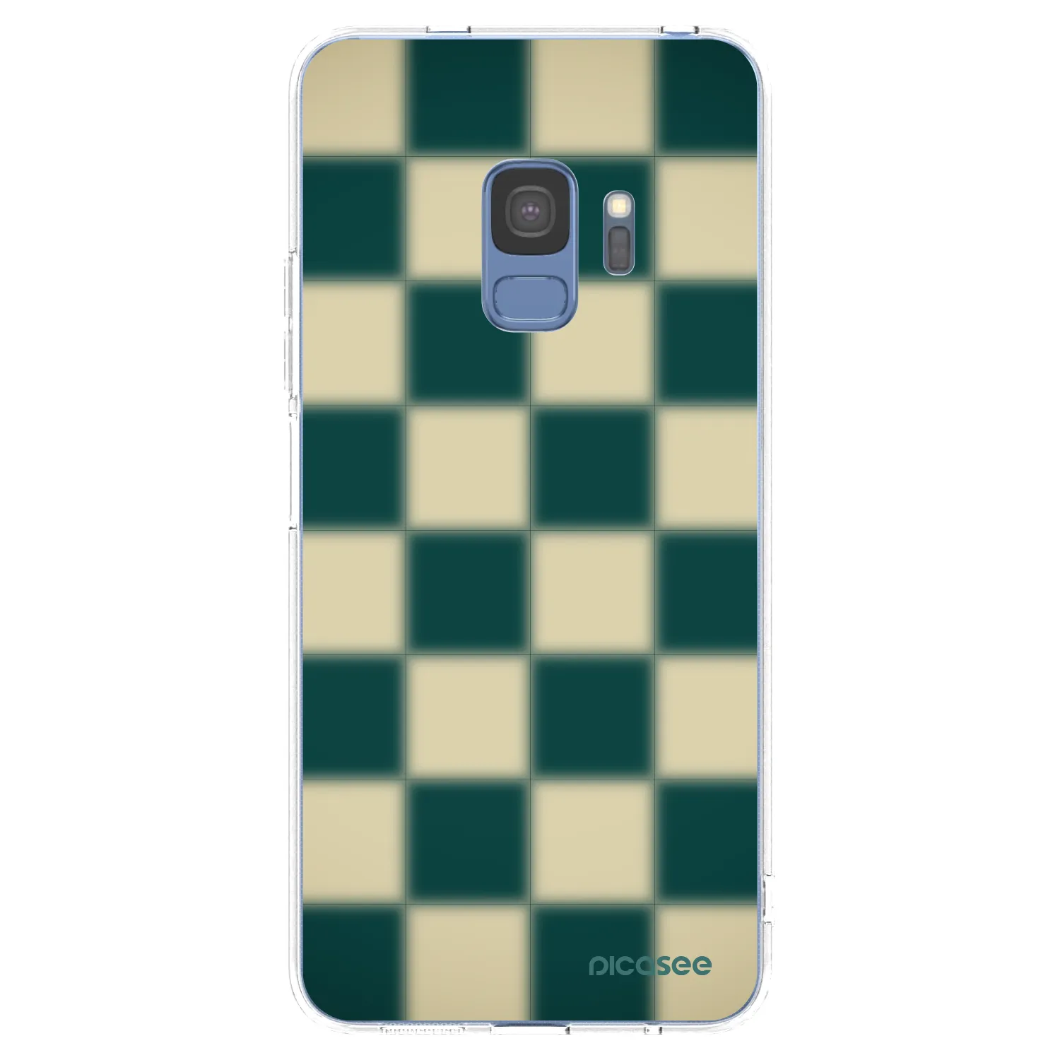 Picasee husă transparentă din silicon pentru Samsung Galaxy S9 G960F - Shadow Chess