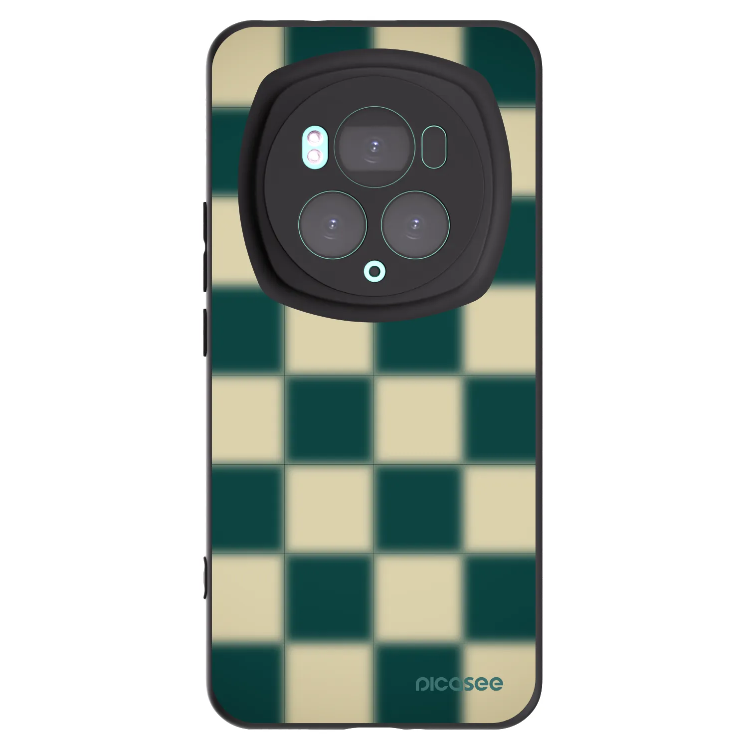 Picasee husă neagră din silicon pentru Honor Magic6 Pro - Shadow Chess