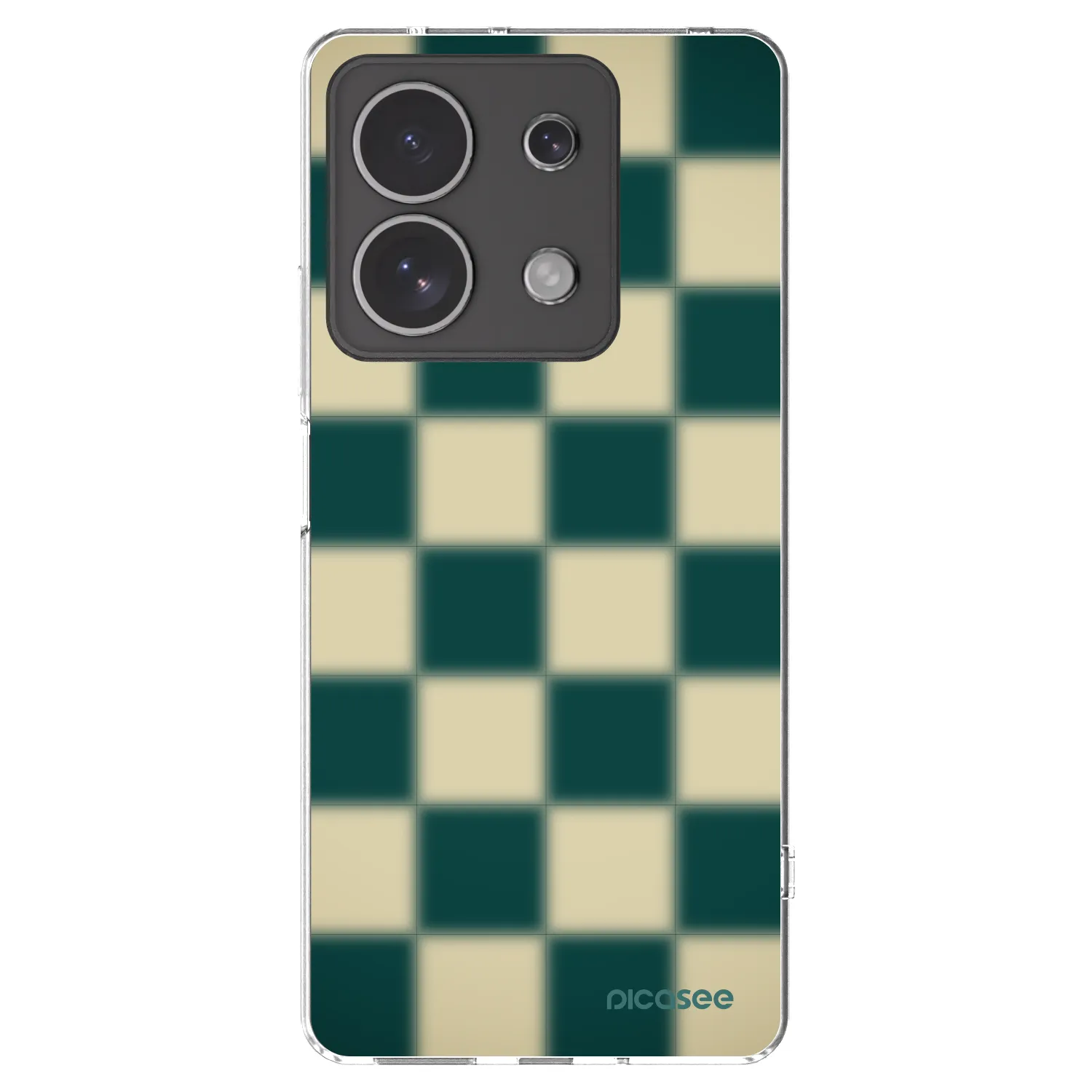 Picasee husă transparentă din silicon pentru Xiaomi Redmi Note 13 4G - Shadow Chess