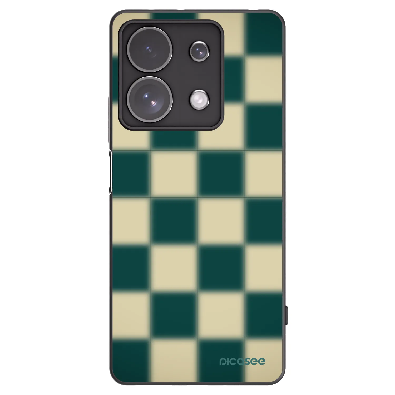 Picasee husă neagră din silicon pentru Xiaomi Redmi Note 13 Pro 4G - Shadow Chess