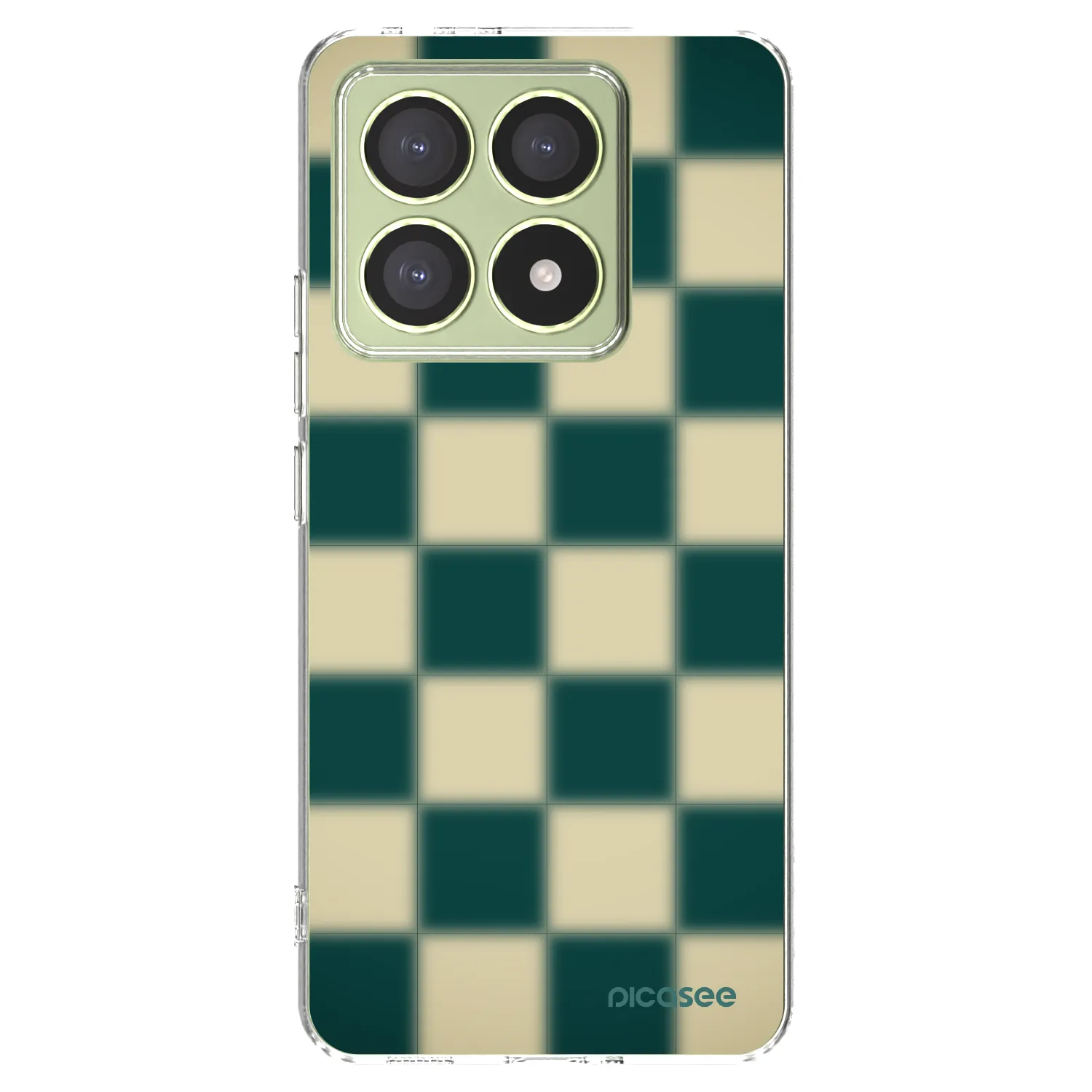 Picasee husă transparentă din silicon pentru Xiaomi 14T - Shadow Chess