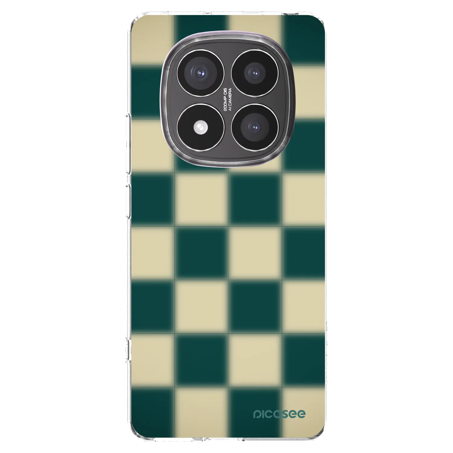 Picasee husă transparentă din silicon pentru Xiaomi Redmi Note 14 Pro+ 5G - Shadow Chess