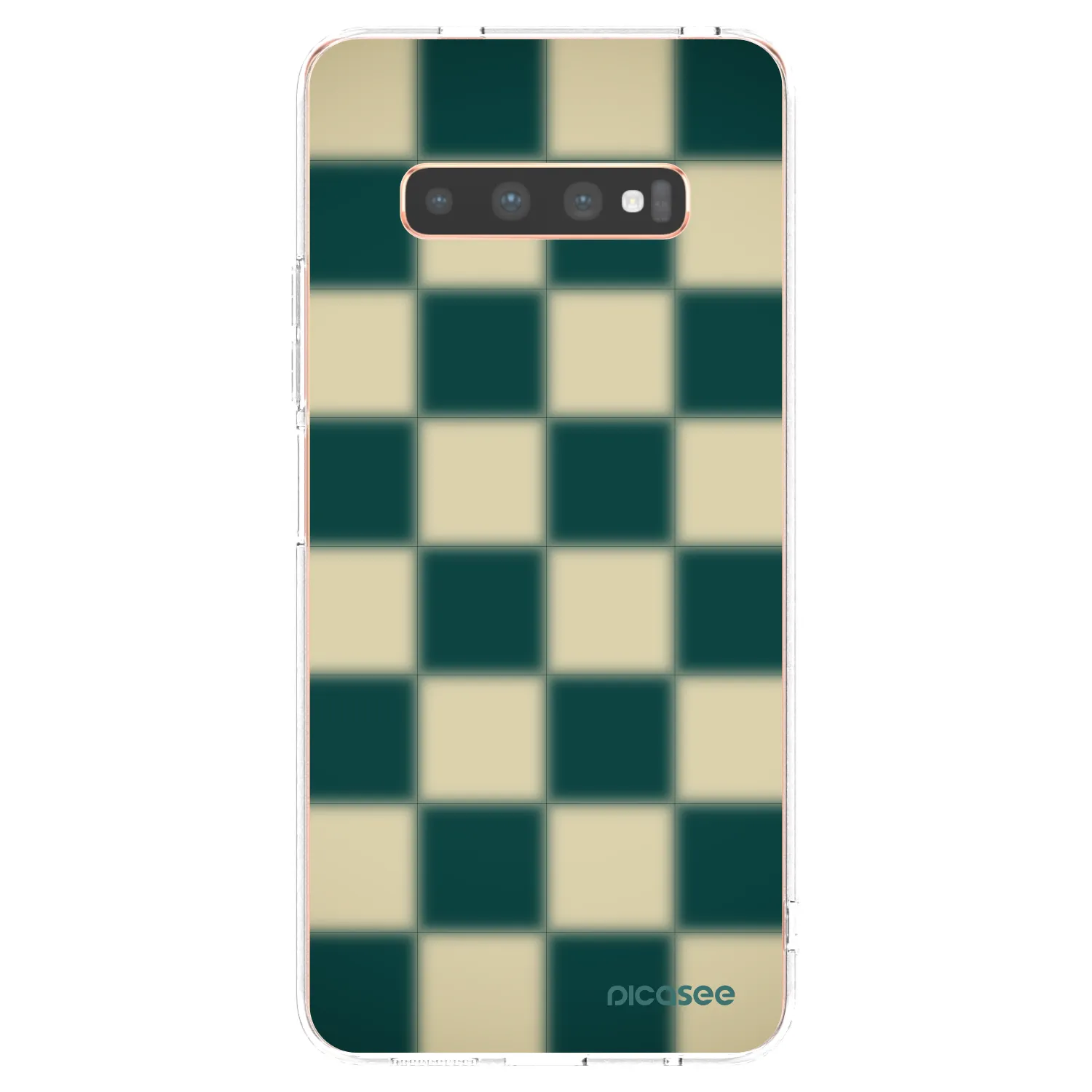 Picasee husă transparentă din silicon pentru Samsung Galaxy S10 Plus G975 - Shadow Chess