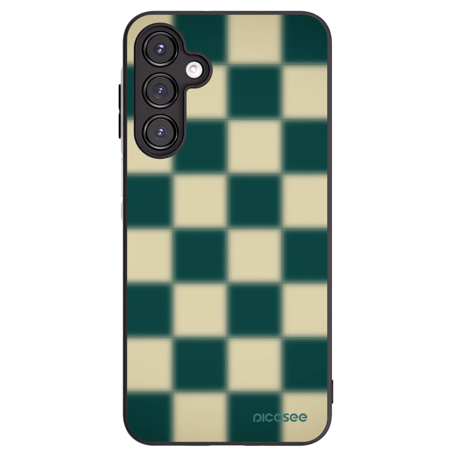 Picasee husă neagră din silicon pentru Samsung Galaxy A16 5G - Shadow Chess