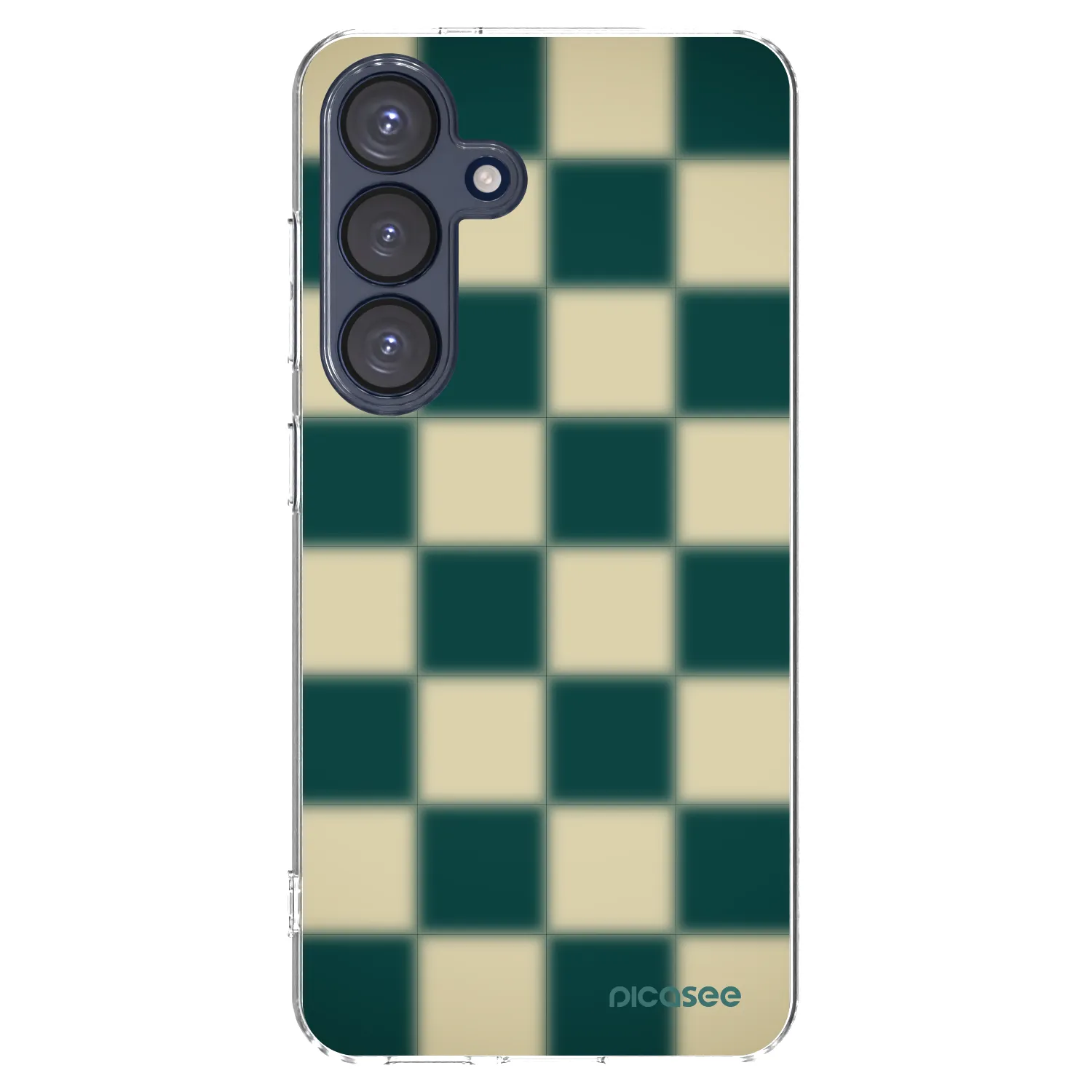 Picasee husă transparentă din silicon pentru Samsung Galaxy S25 5G - Shadow Chess