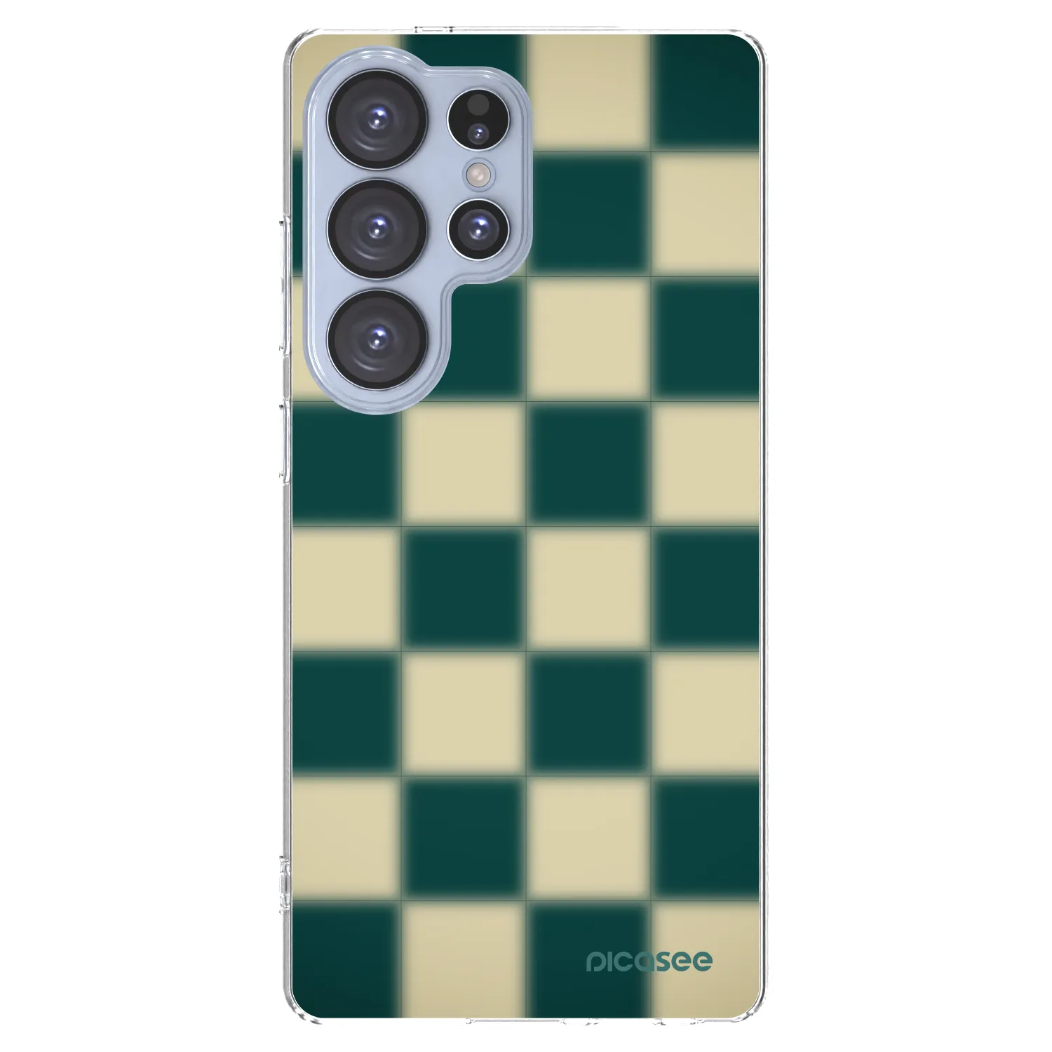 Picasee husă transparentă din silicon pentru Samsung Galaxy S25 Ultra 5G - Shadow Chess