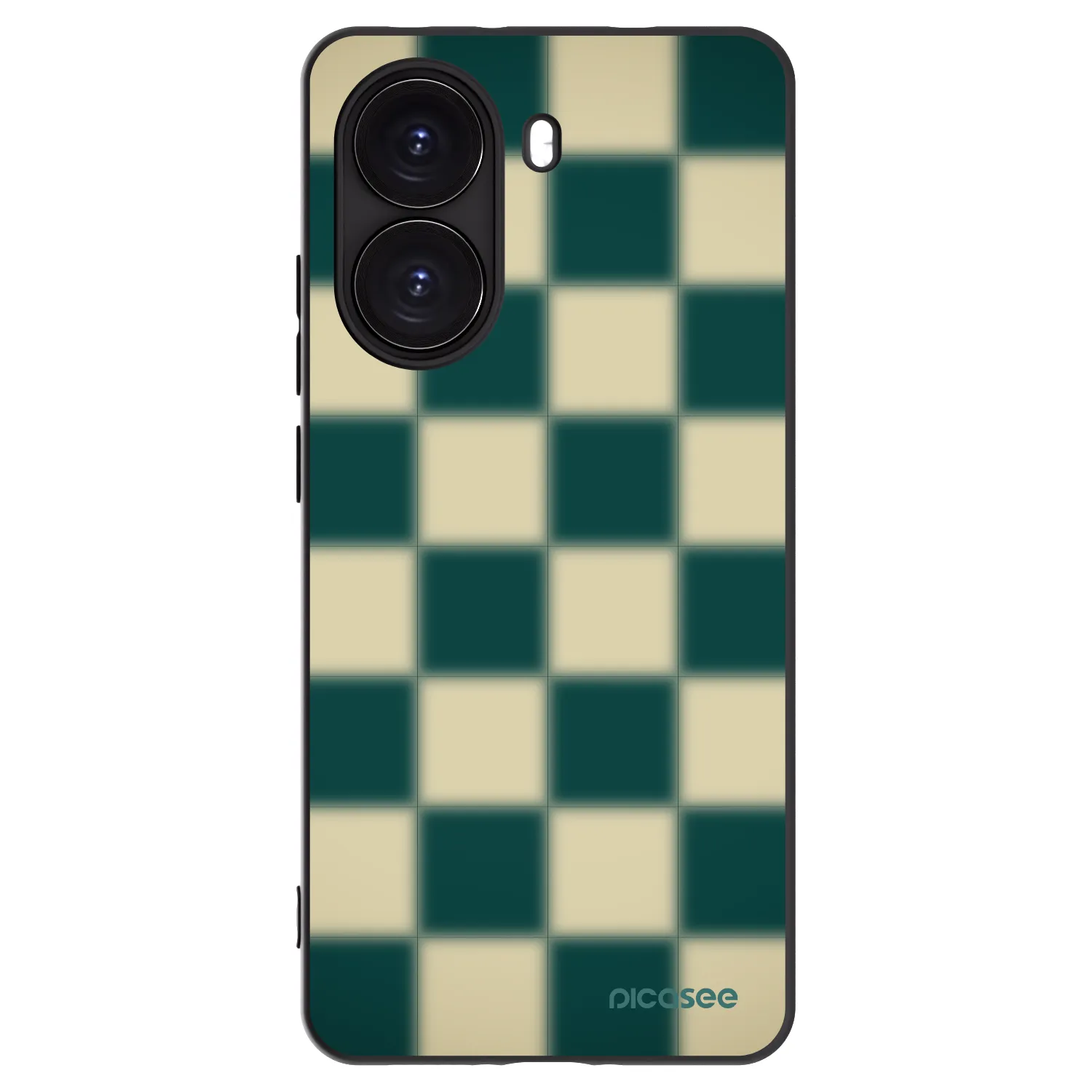 Picasee husă neagră din silicon pentru Xiaomi Poco X7 Pro 5G - Shadow Chess