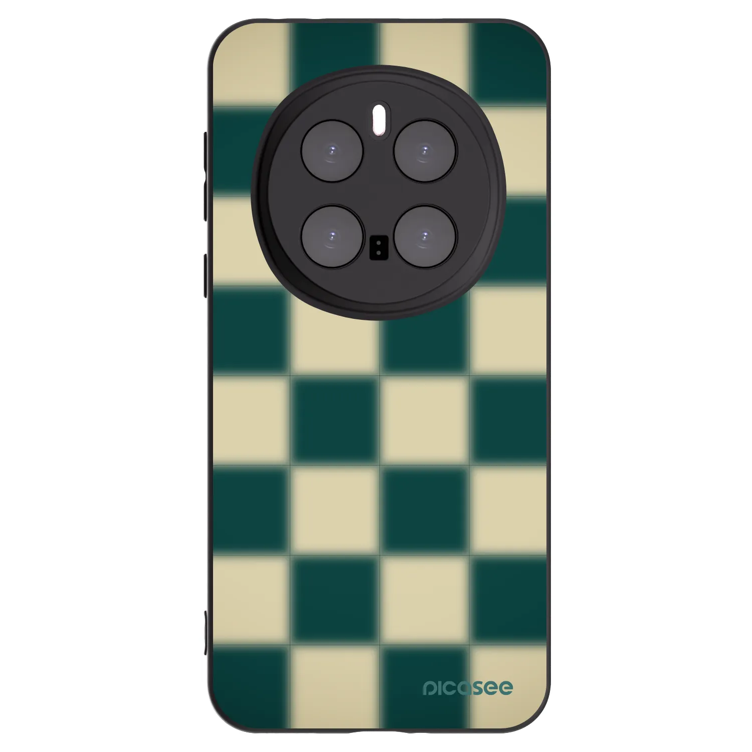 Picasee husă neagră din silicon pentru Honor Magic7 Pro 5G - Shadow Chess