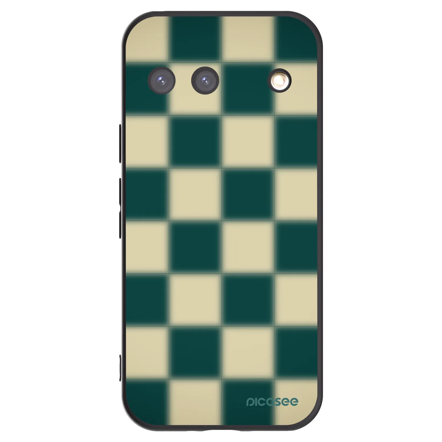 Picasee husă neagră din silicon pentru Google Pixel 9 - Shadow Chess