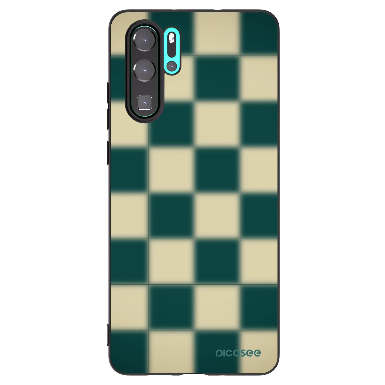 Picasee husă neagră din silicon pentru Huawei P30 Pro - Shadow Chess