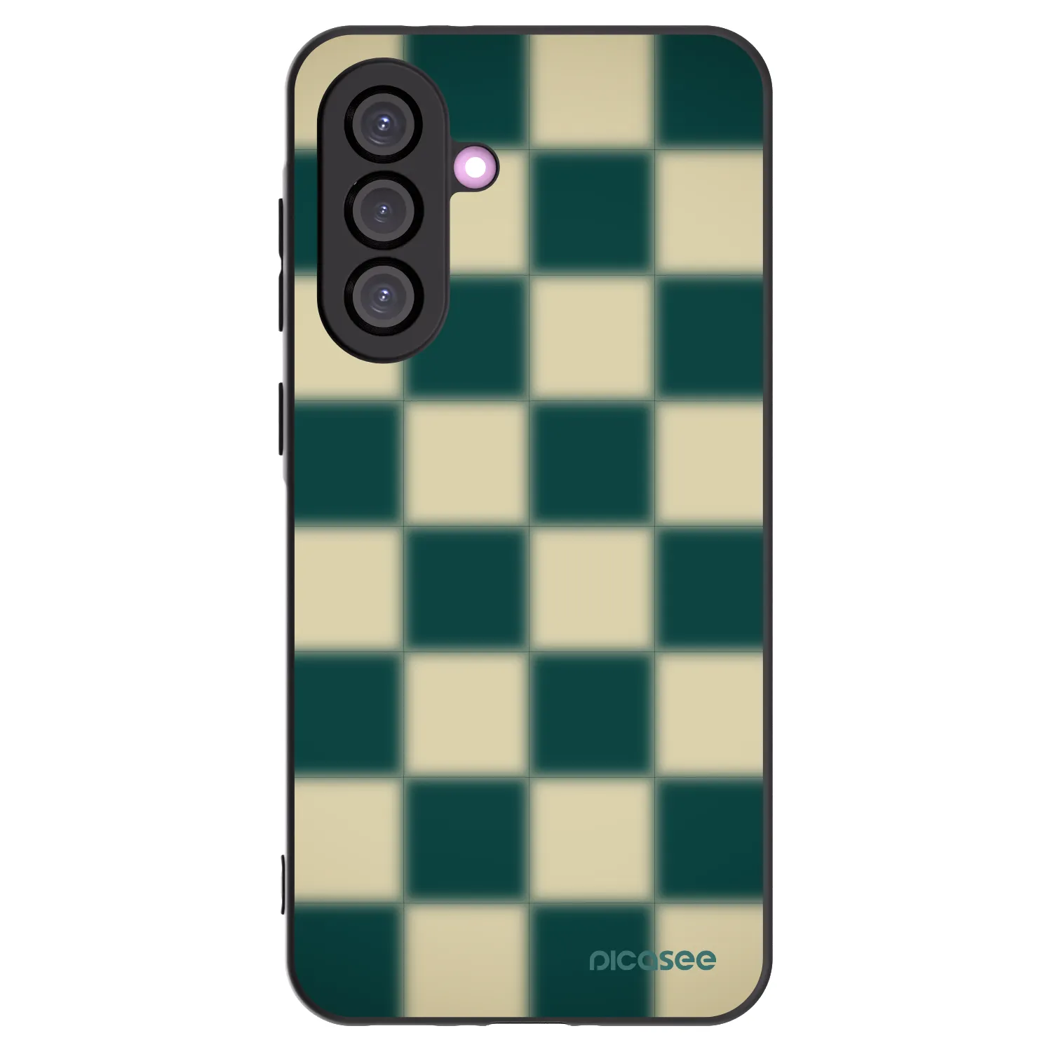 Picasee husă neagră din silicon pentru Samsung Galaxy A56 5G A566B - Shadow Chess