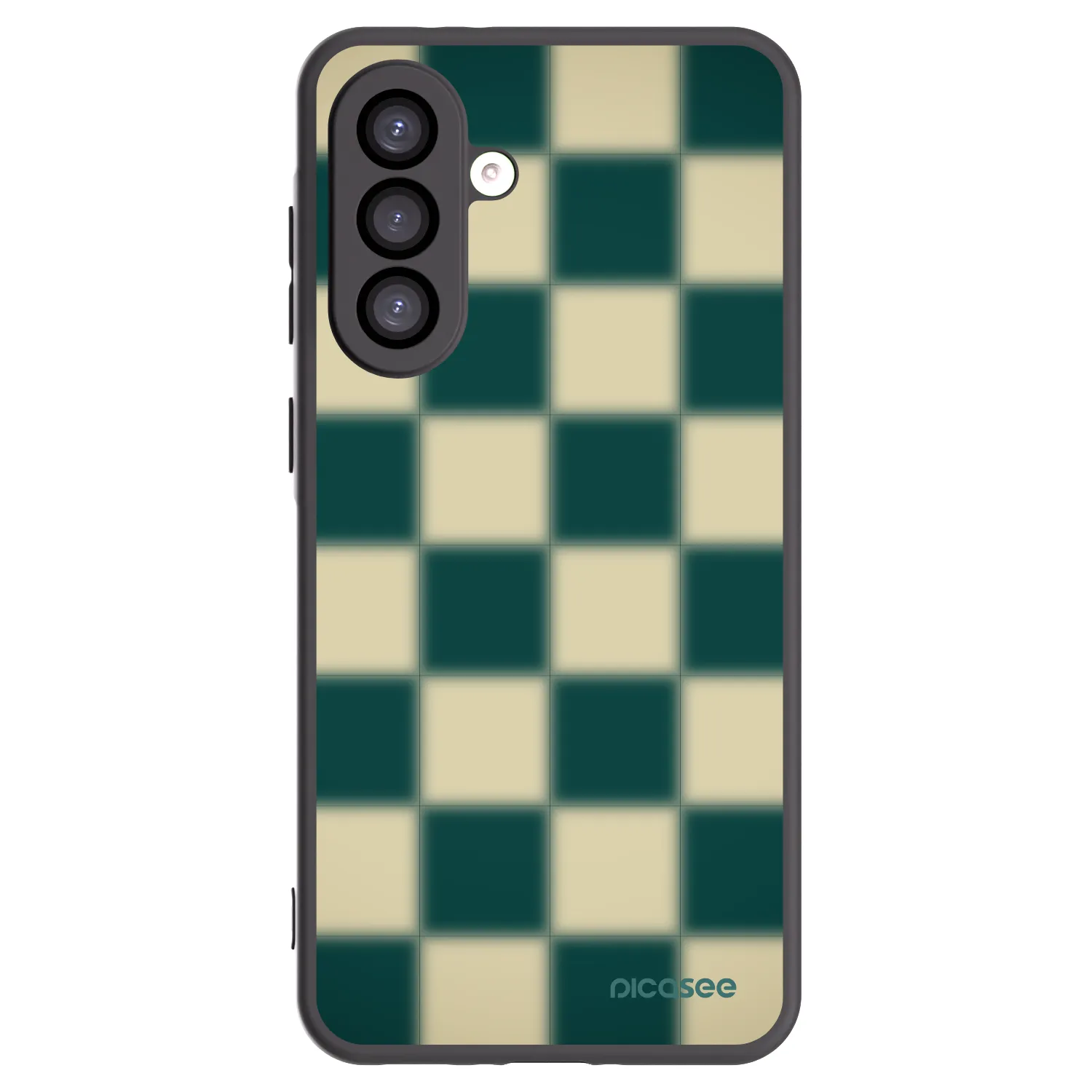 Picasee husă neagră din silicon pentru Samsung Galaxy A26 5G A266B - Shadow Chess