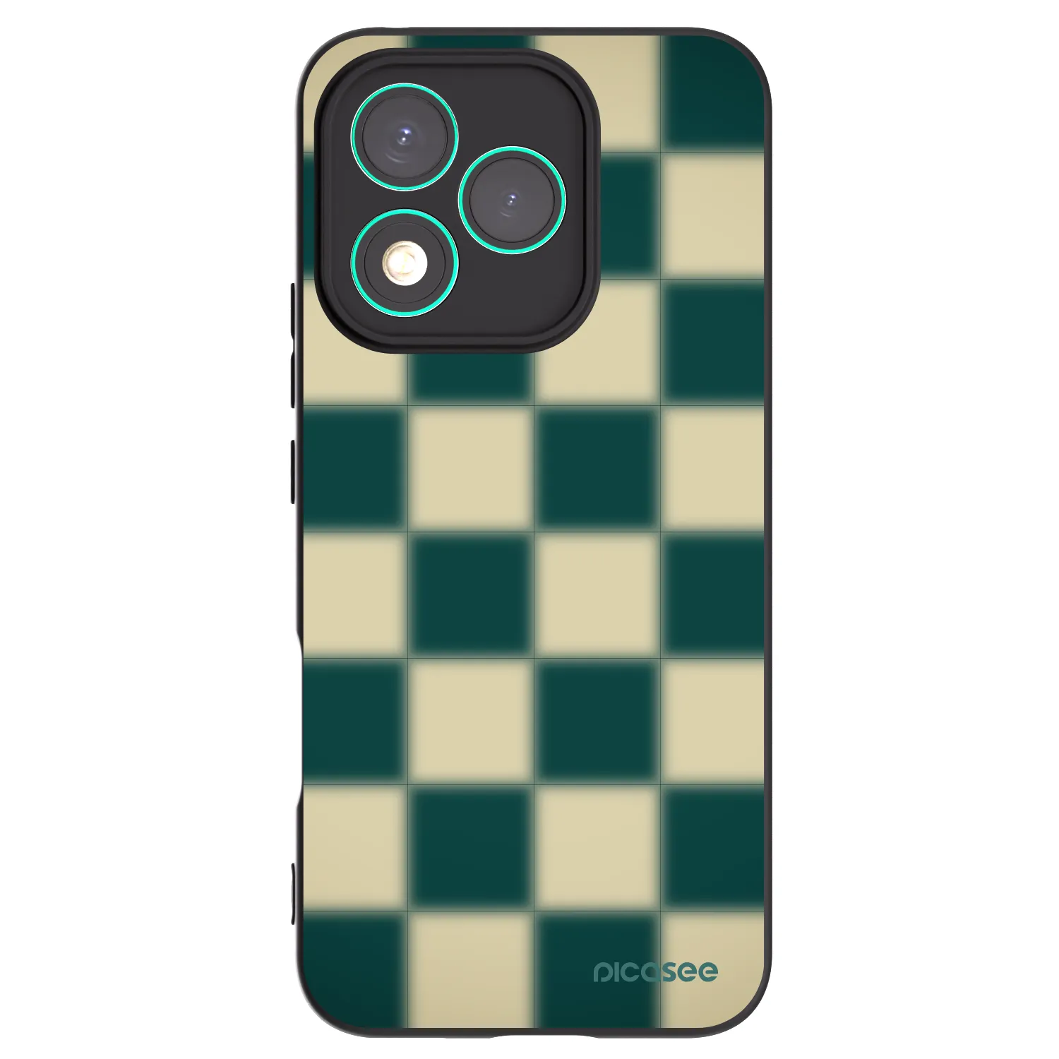 Picasee husă neagră din silicon pentru Honor 400 Lite 5G - Shadow Chess