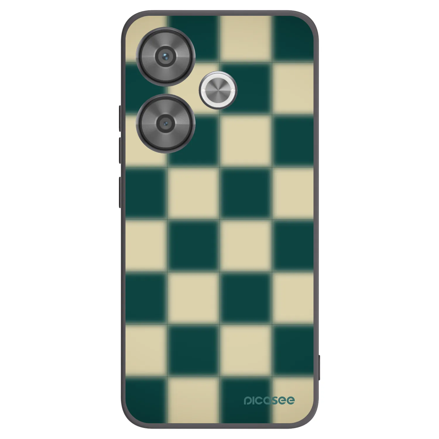 Picasee husă neagră din silicon pentru Xiaomi Poco F6 - Shadow Chess