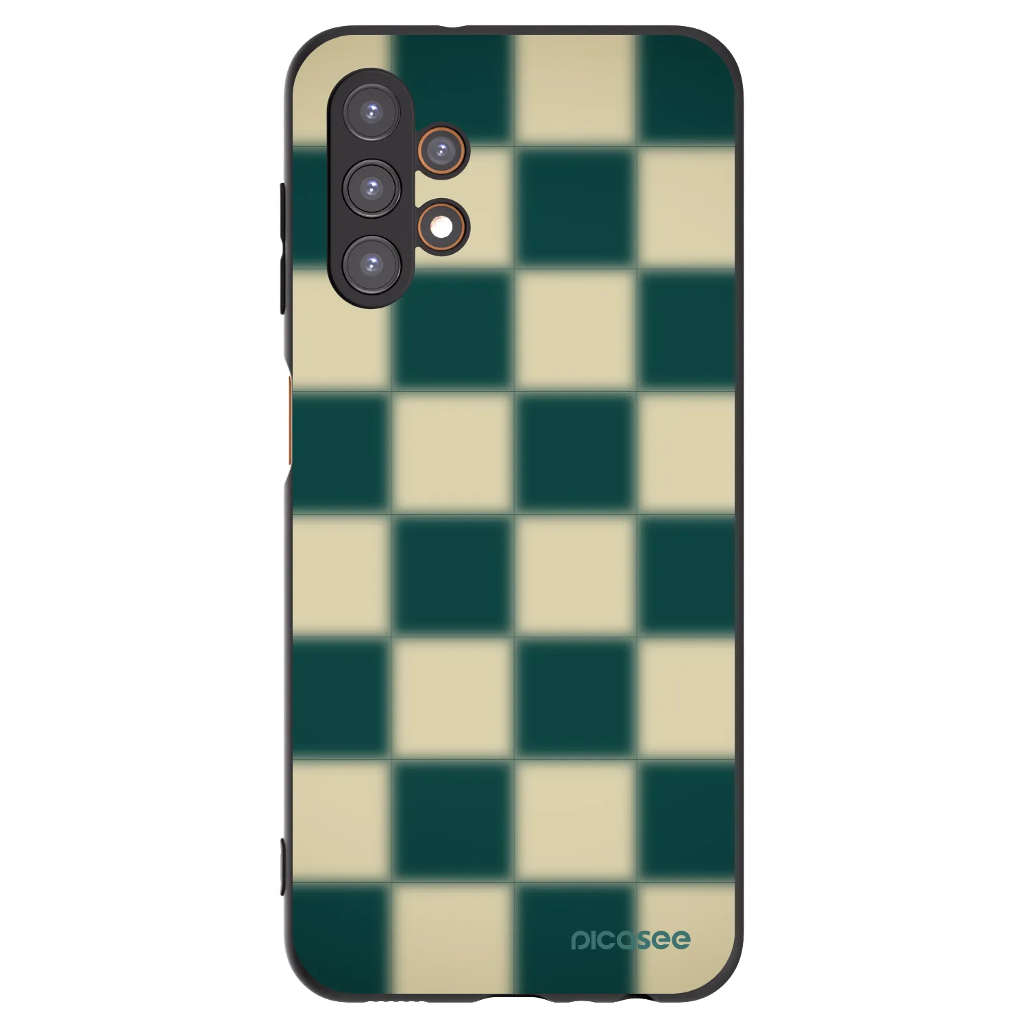 Picasee husă neagră din silicon pentru Samsung Galaxy A13 5G - Shadow Chess