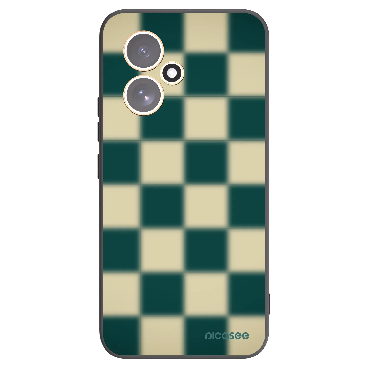 Picasee husă neagră din silicon pentru Honor 400 5G - Shadow Chess
