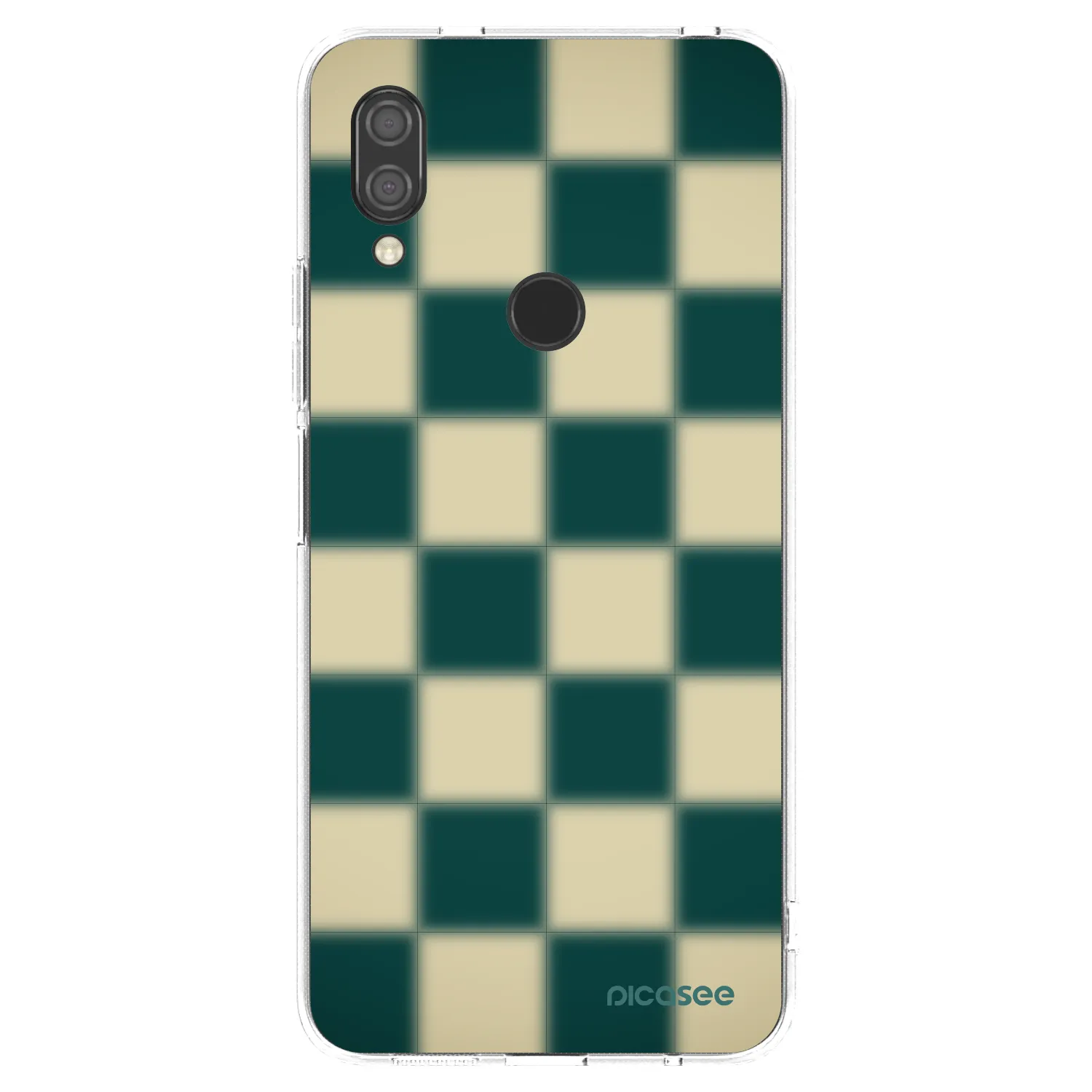 Picasee husă transparentă din silicon pentru Xiaomi Redmi 7 - Shadow Chess