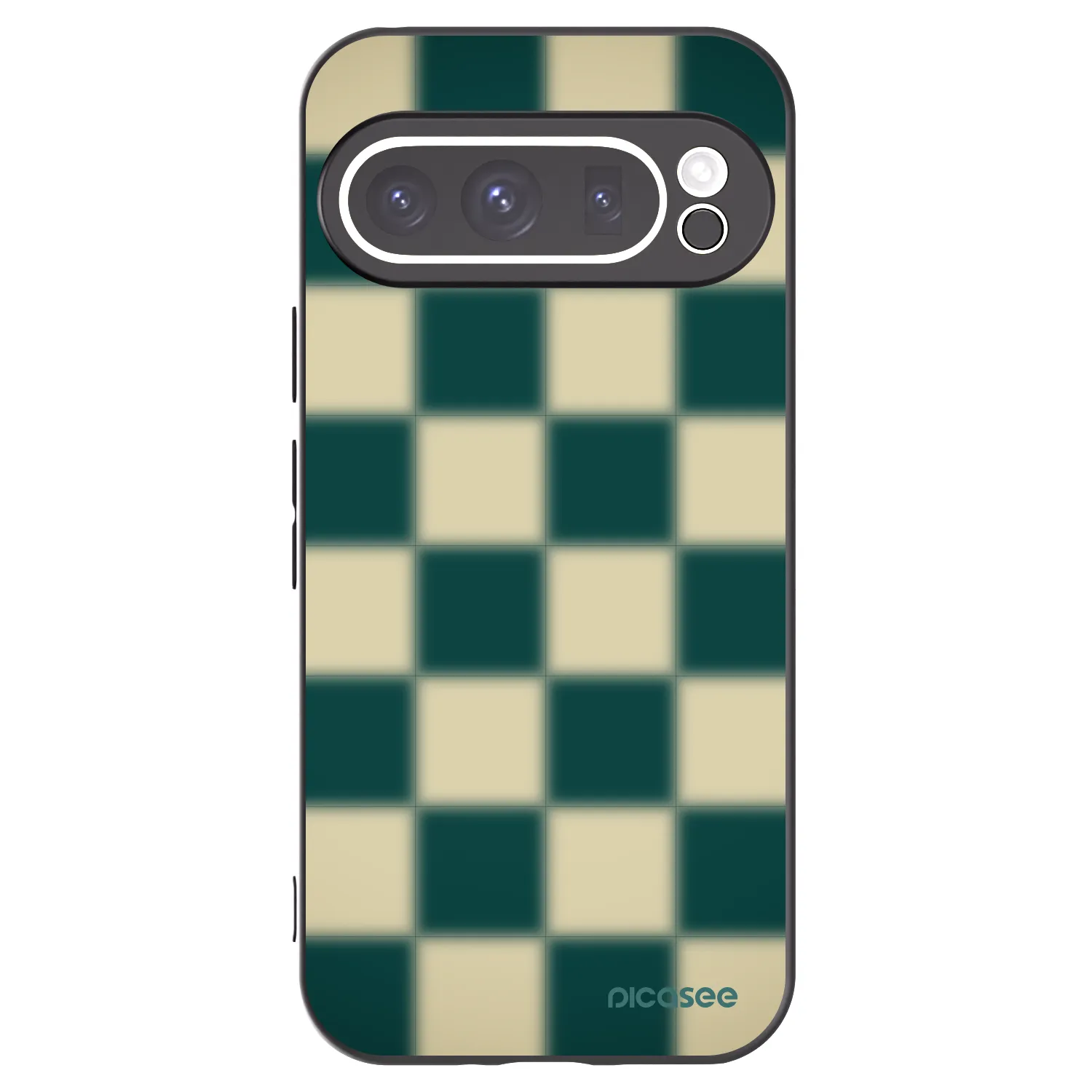 Picasee husă neagră din silicon pentru Google Pixel 9 Pro XL - Shadow Chess