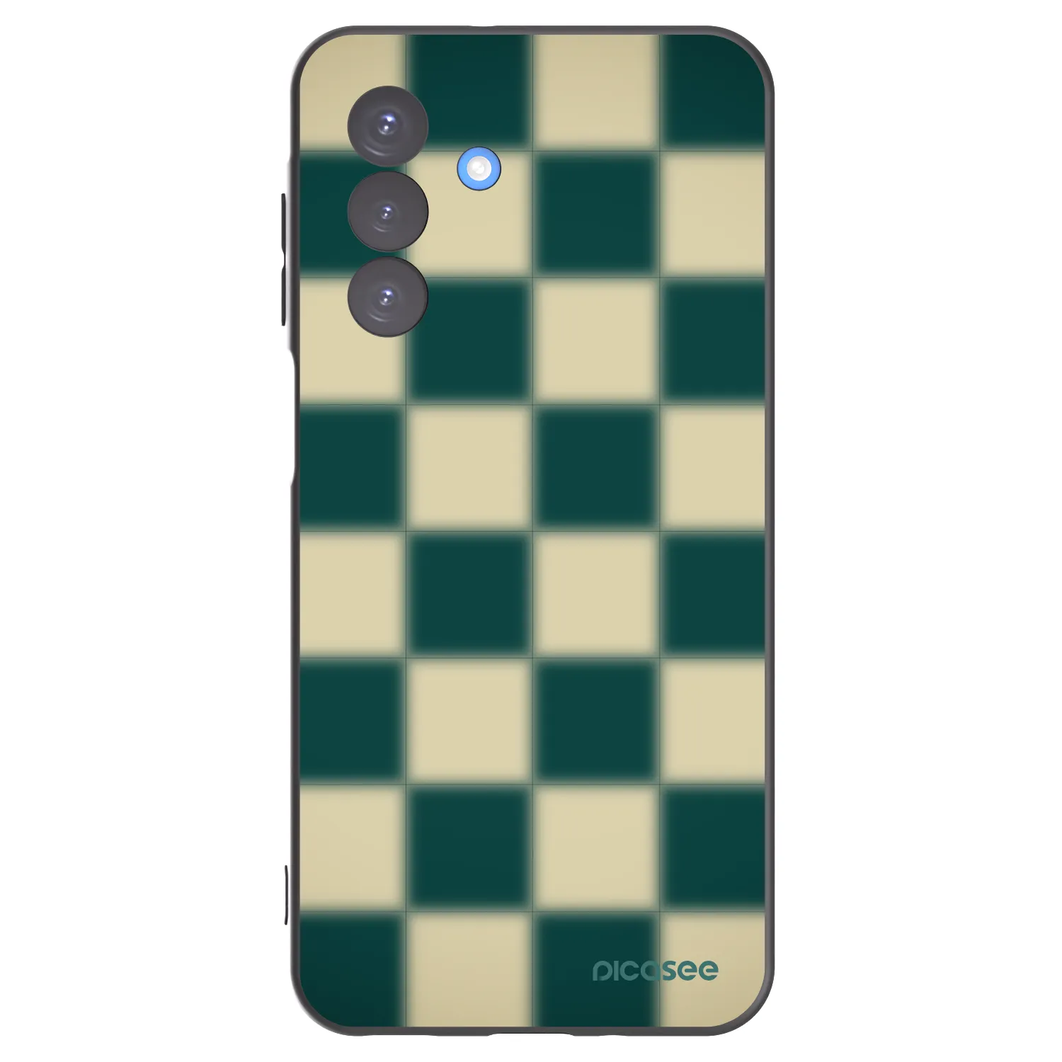 Picasee husă neagră din silicon pentru Samsung Galaxy A17 5G - Shadow Chess